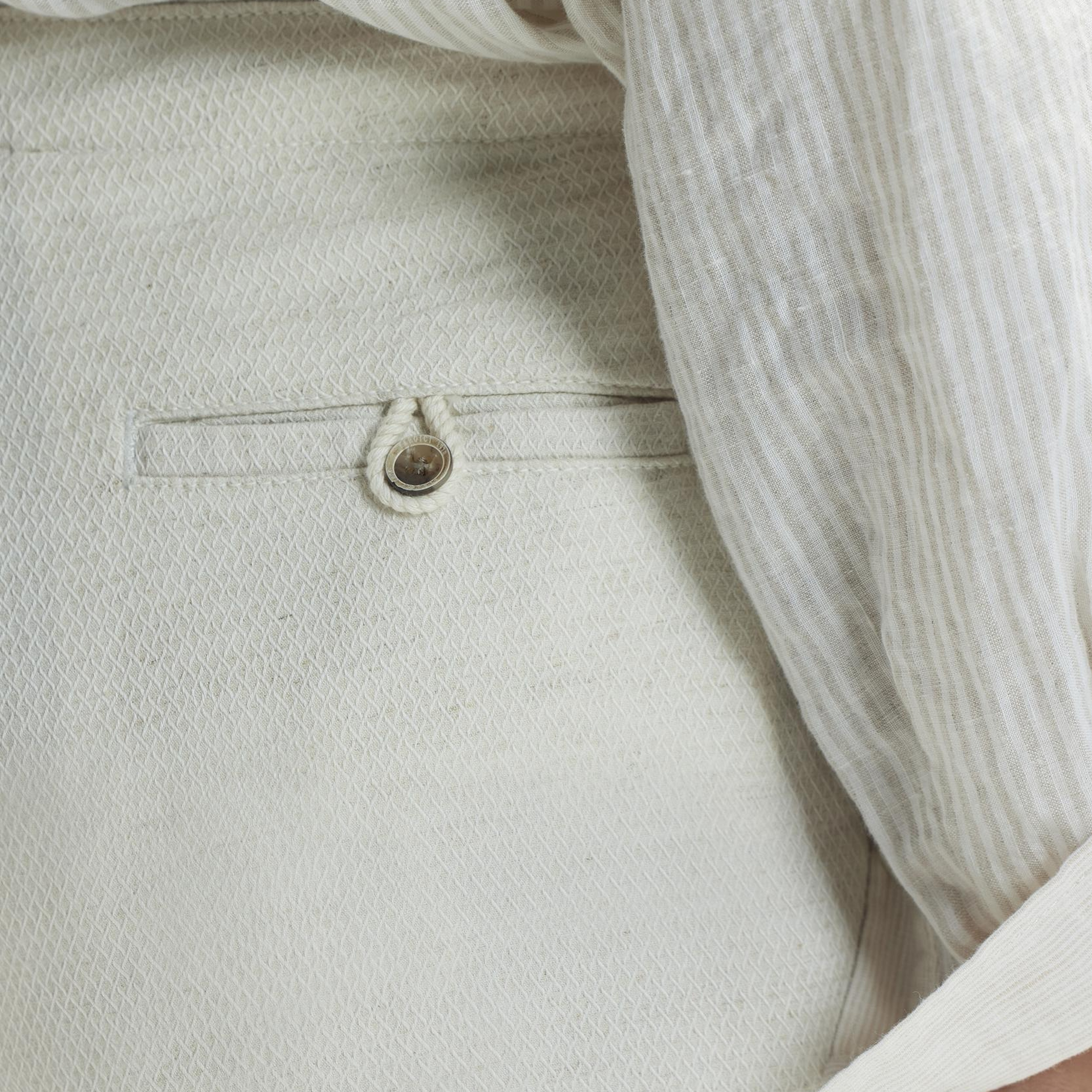 YARGICI Düz Kesim Duble Paça Bağ Detaylı Pantolon