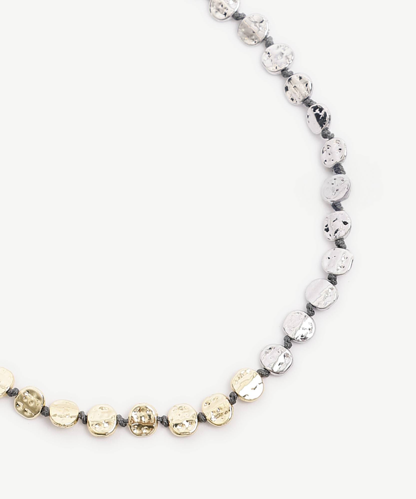 YARGICI Gold Ve Silver Detaylı Kolye