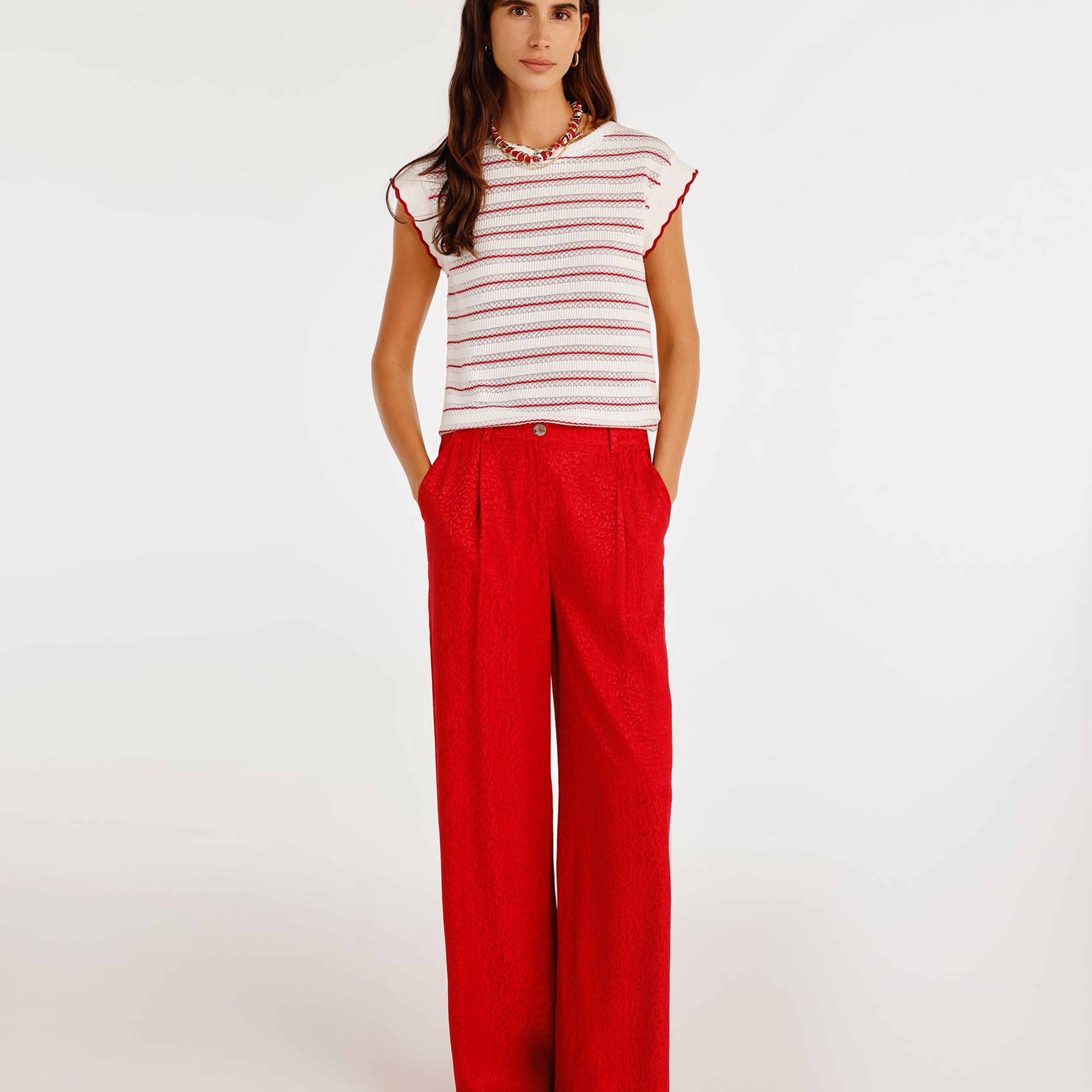 YARGICI Dökümlü Pantolon