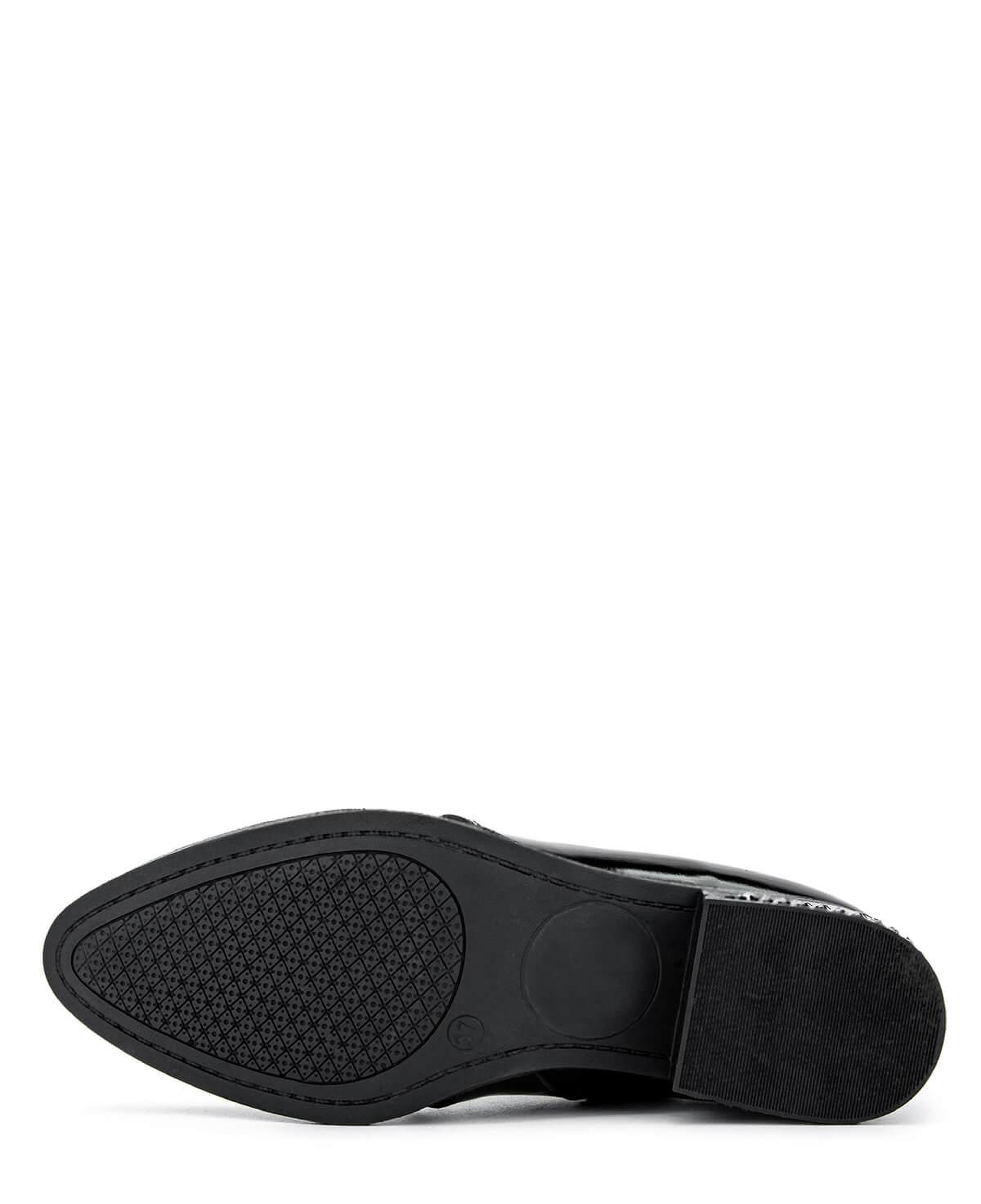 Tamer Tanca Kadın Hakiki Deri Siyah Rugan Casual Bot