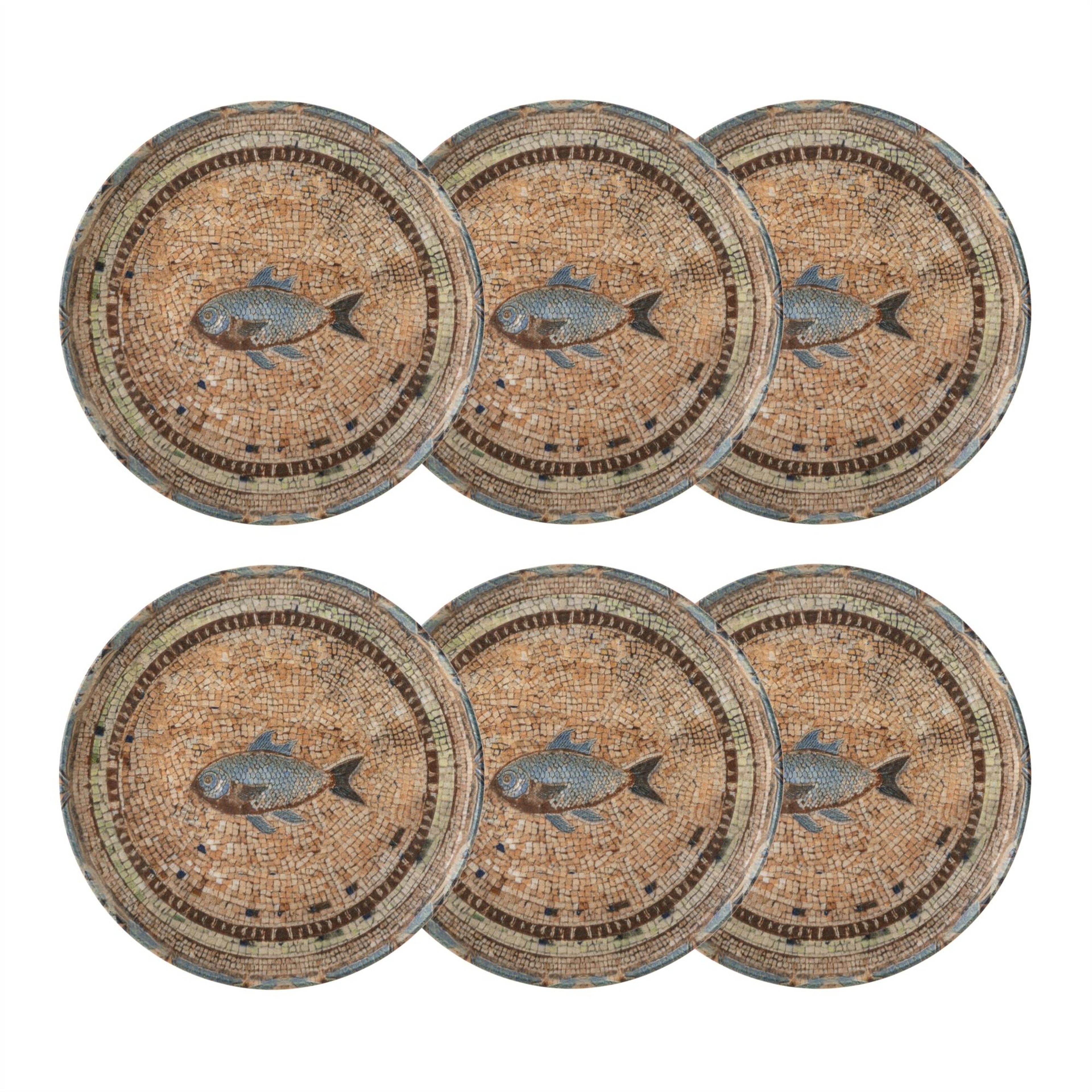 LİMA PASTA TABAĞI SETİ 21CM -6LI