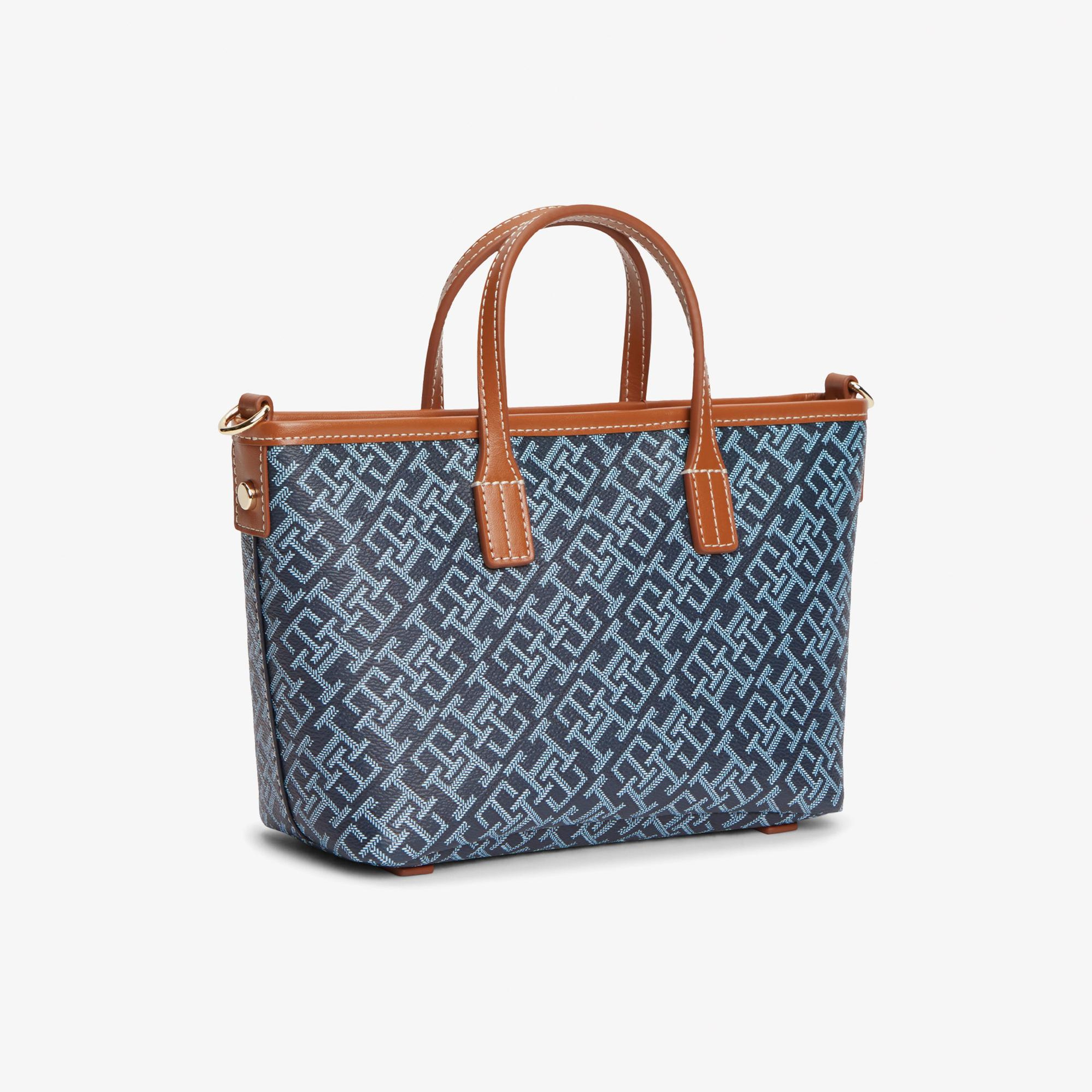 Tommy Hilfiger Monoplay Kadın Mavi El Çantası