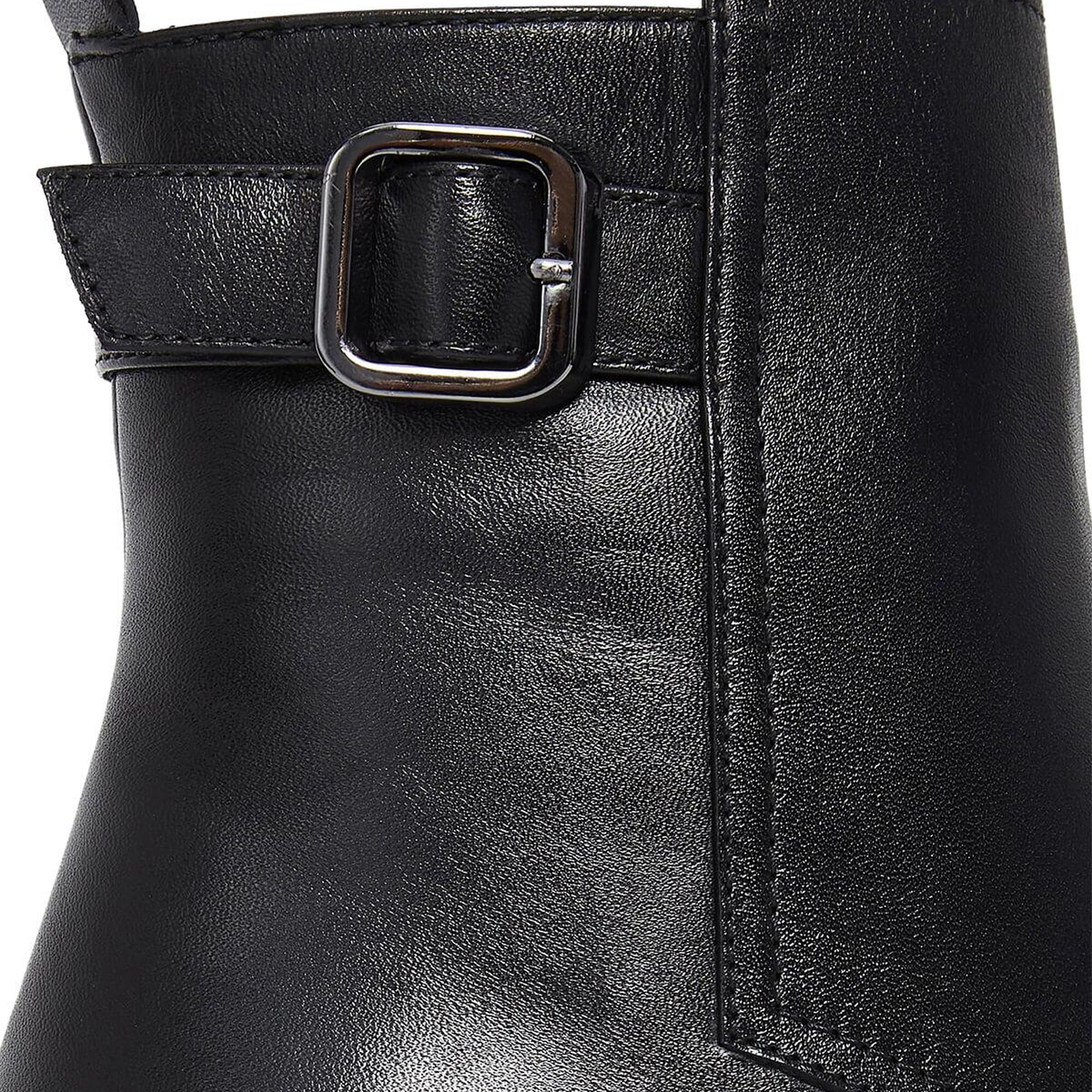 Tamer Tanca Kadın Hakiki Deri Siyah Deri Casual Bot