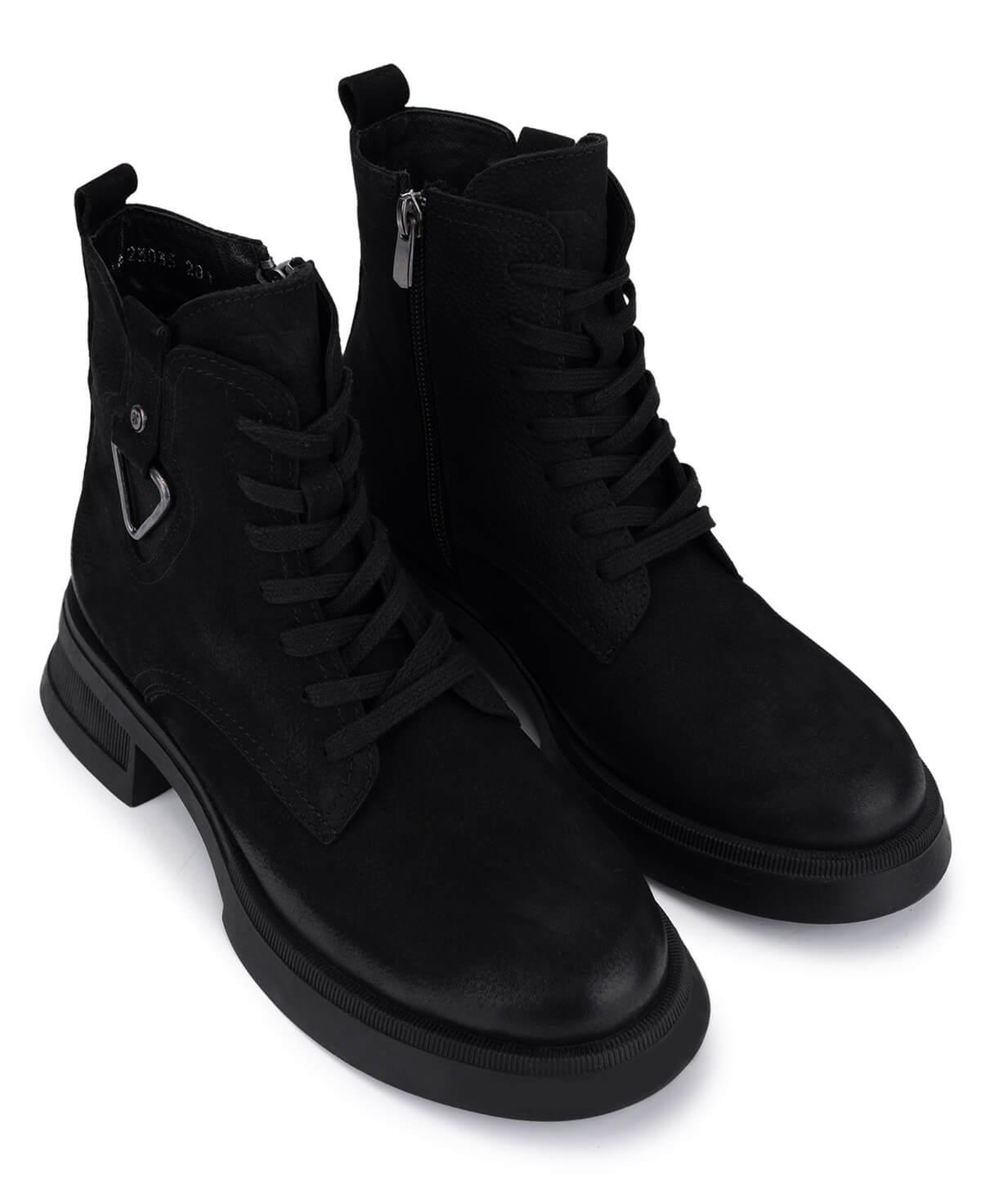 Tamer Tanca Kadın Hakiki Deri Siyah Nubuk Casual Bot