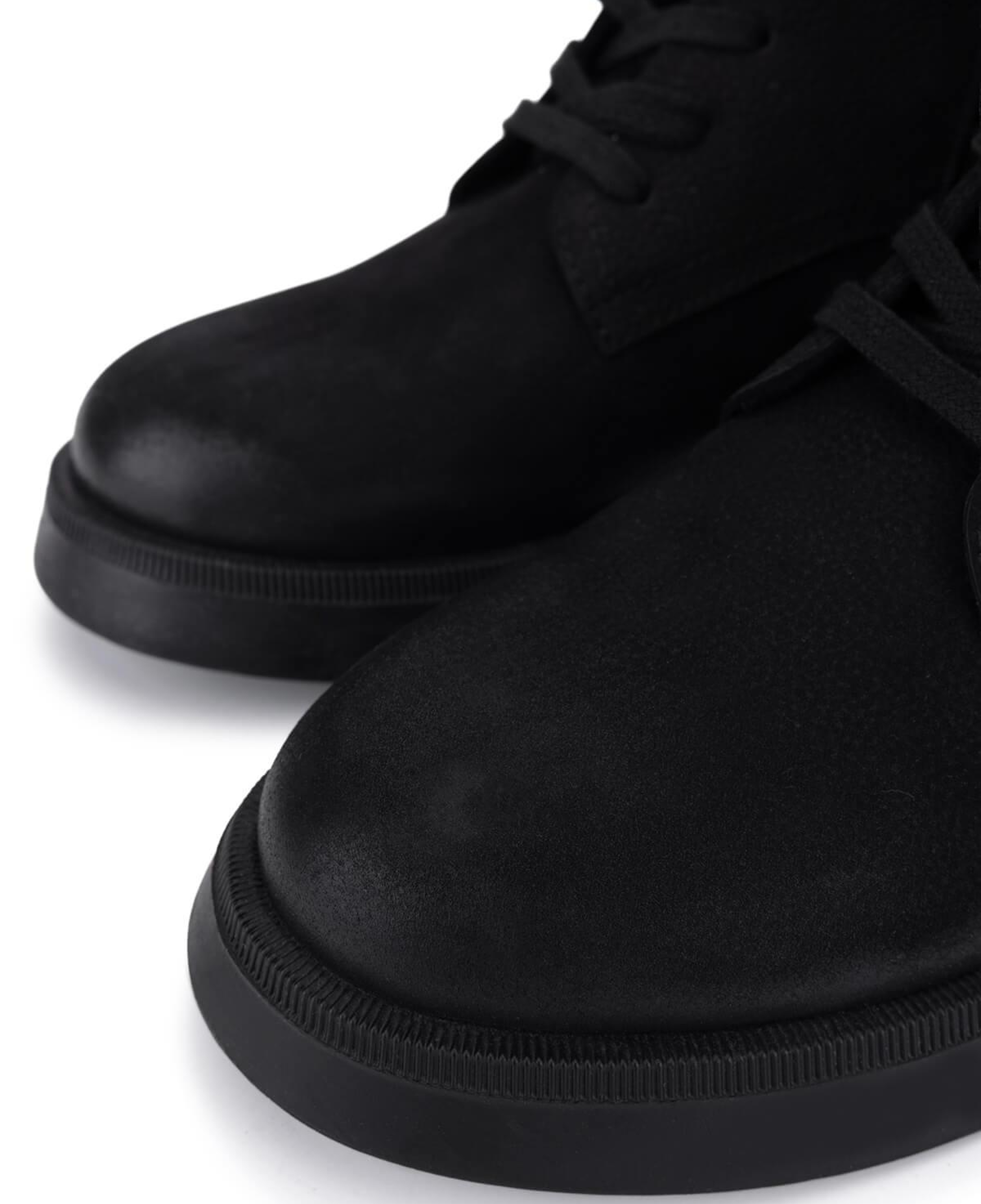 Tamer Tanca Kadın Hakiki Deri Siyah Nubuk Casual Bot