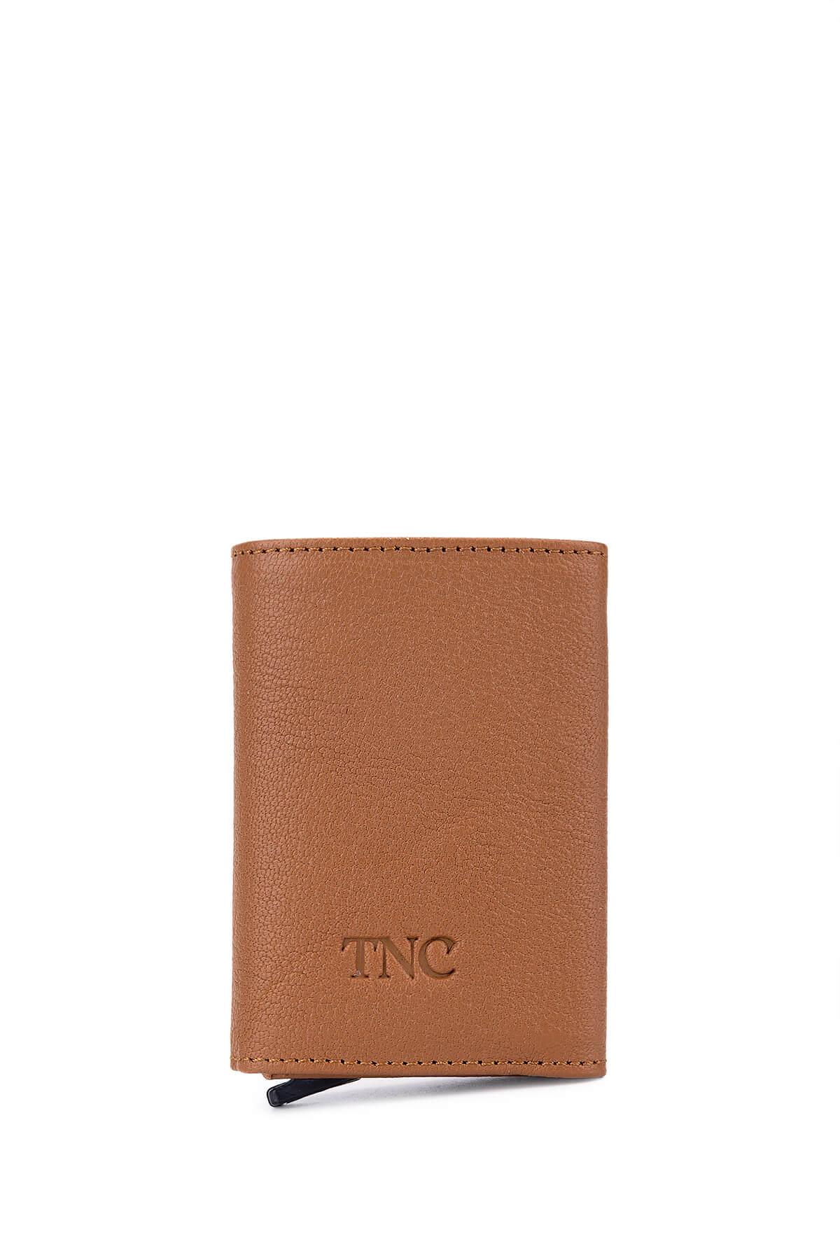 Tamer Tanca Erkek Hakiki Deri Taba Kartlık