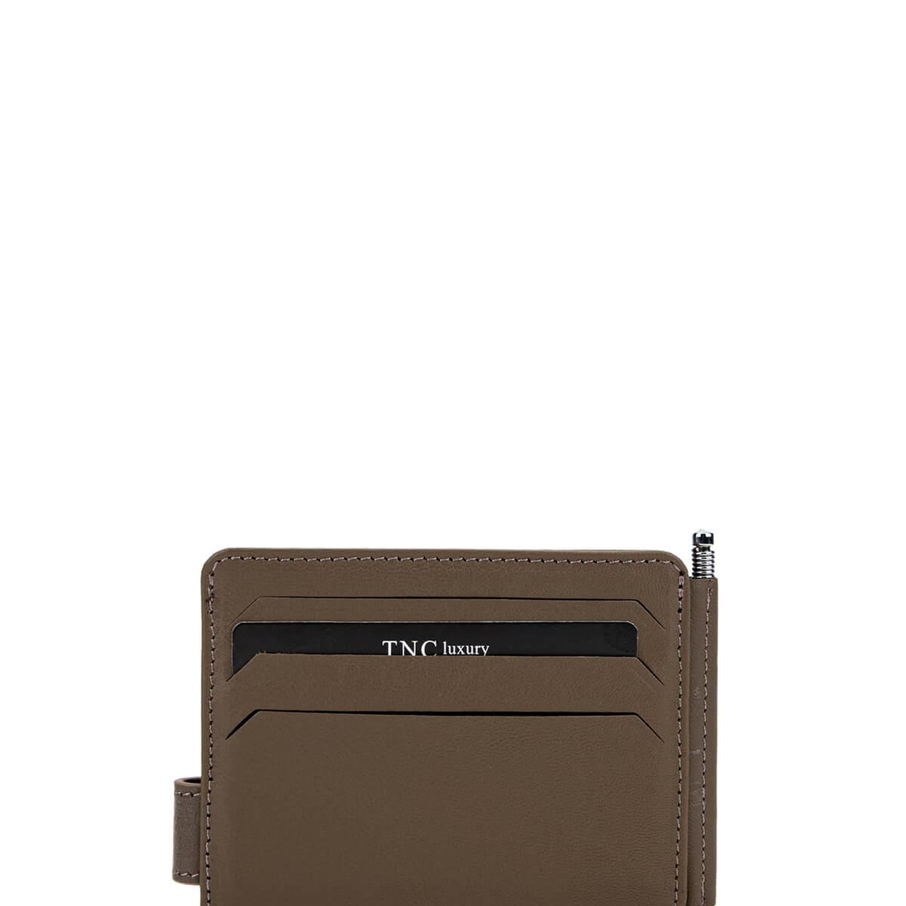 Tamer Tanca Erkek Hakiki Deri Vizon Kartlık