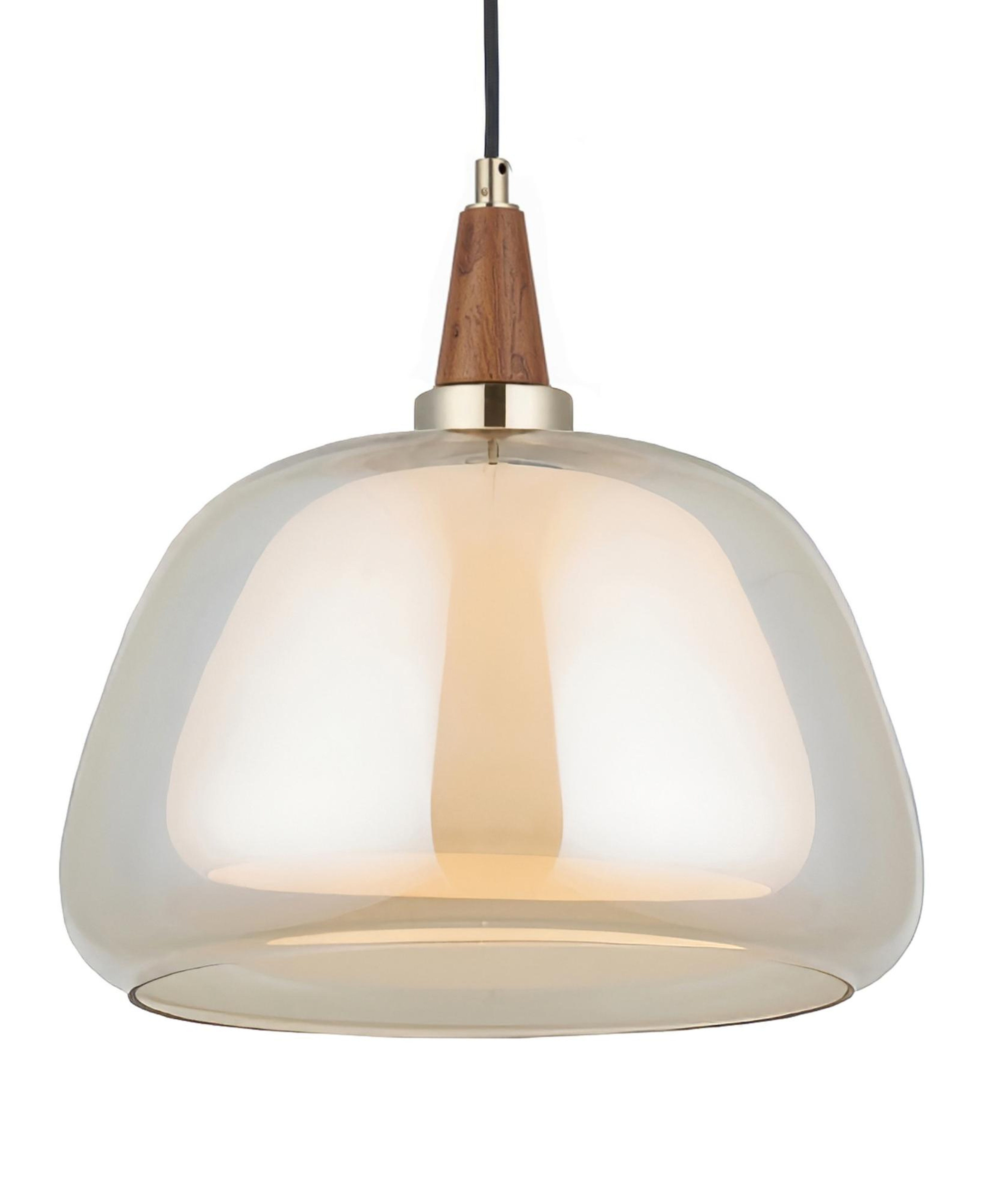 MIEL TEKLİ SARKIT AVİZE 30X30X128 CM