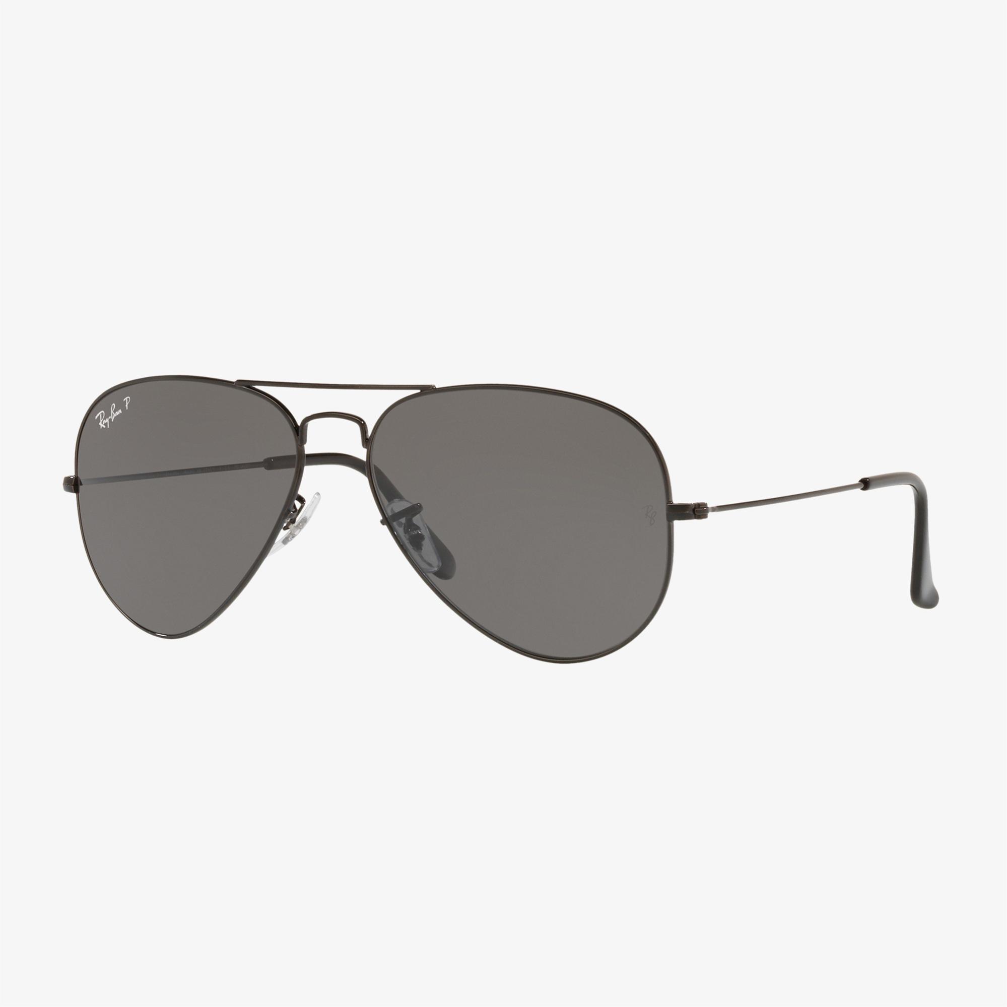 RAY-BAN 0RB3025 Avıator Large Metal Unisex Siyah Güneş Gözlüğü