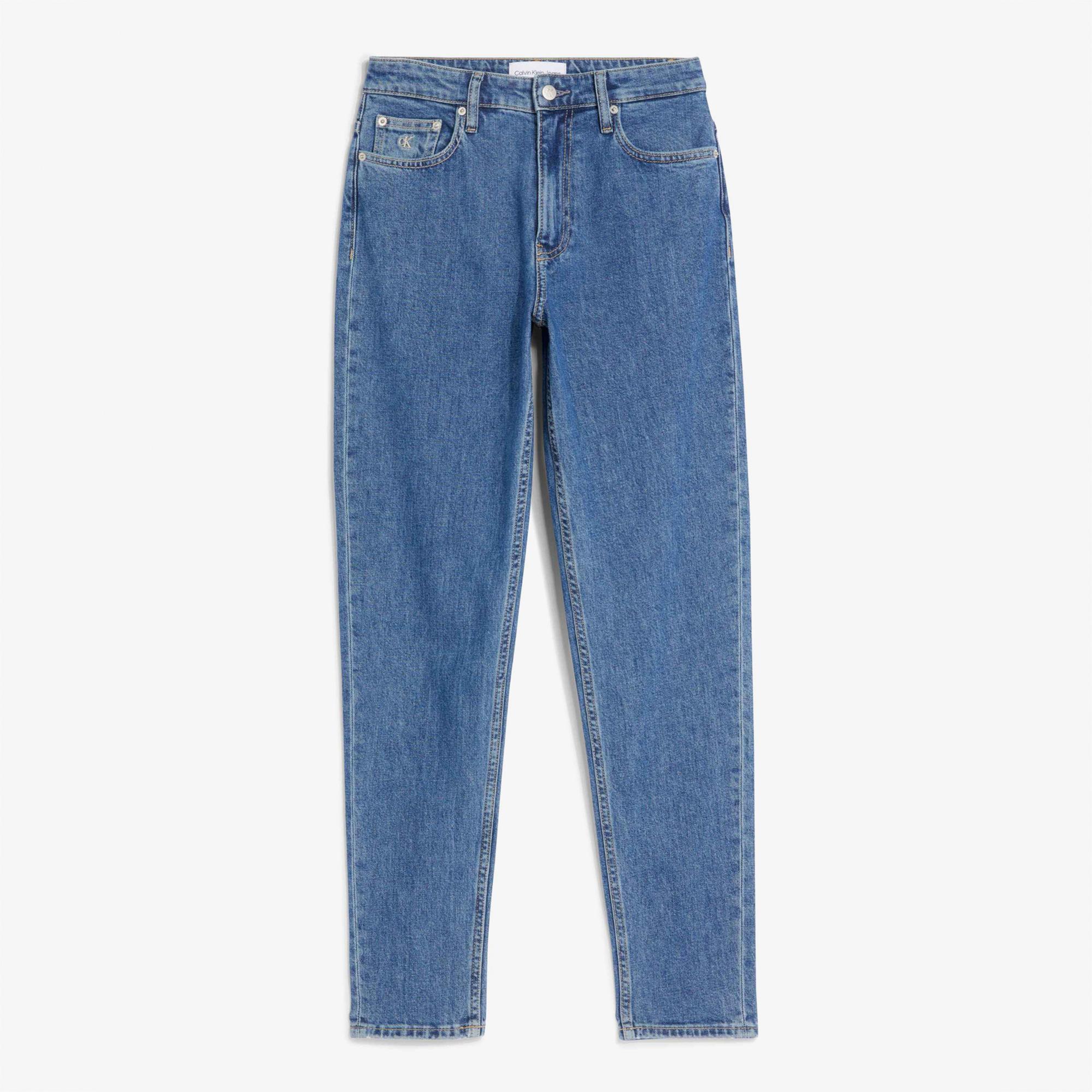 Calvin Klein Mom Mavi Kadın Jean