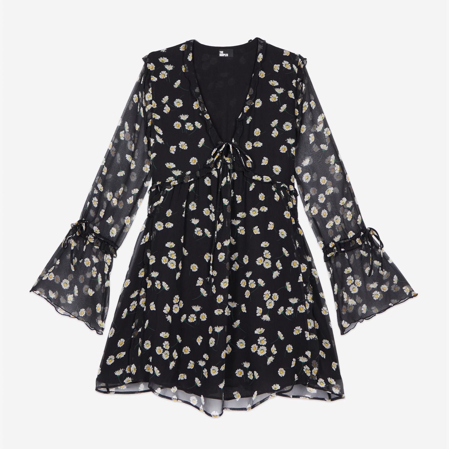 The Kooples Kadın Siyah Elbise