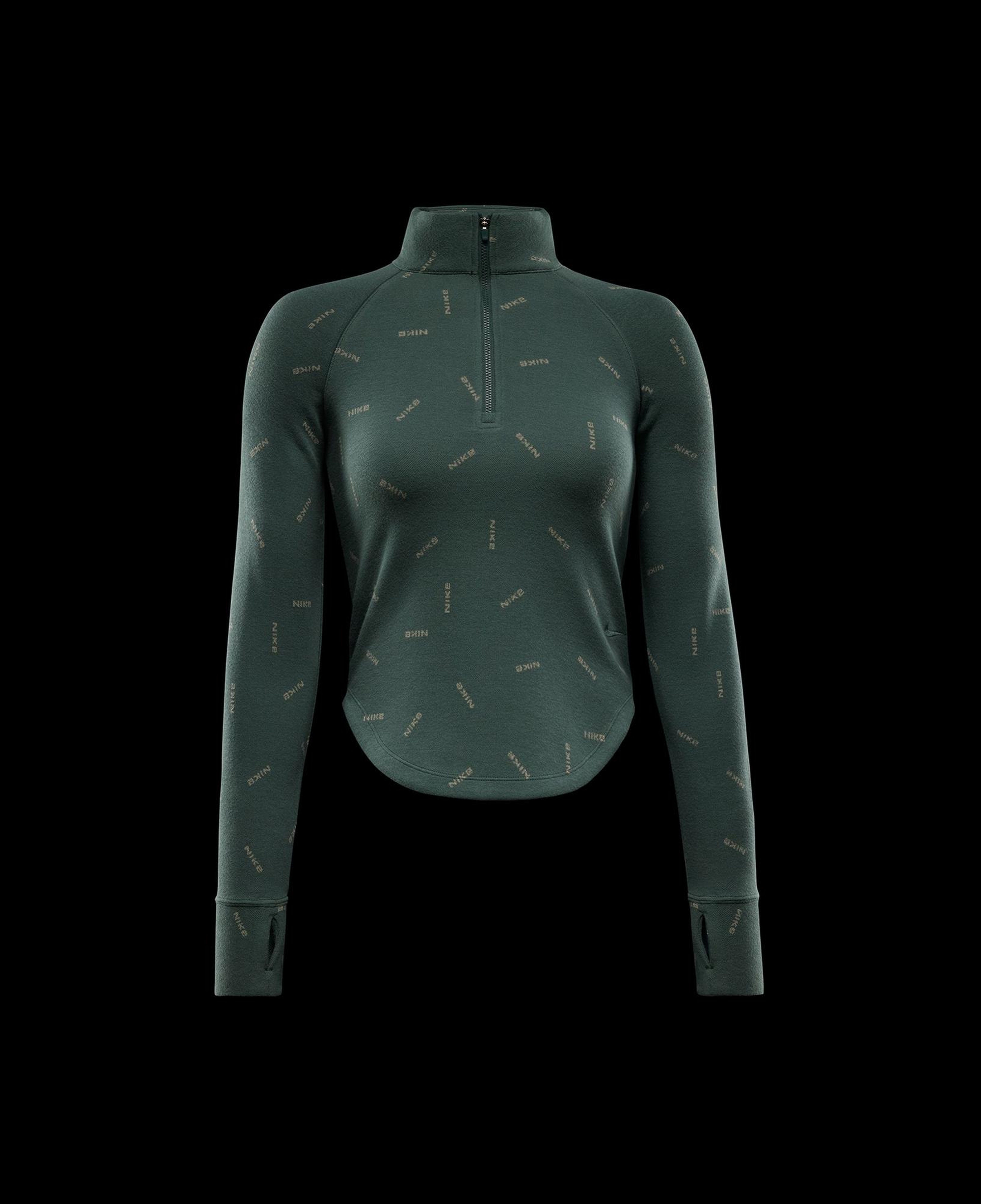 Nike Sportswear Collection Kadın Yeşil Uzun Kollu T-Shirt