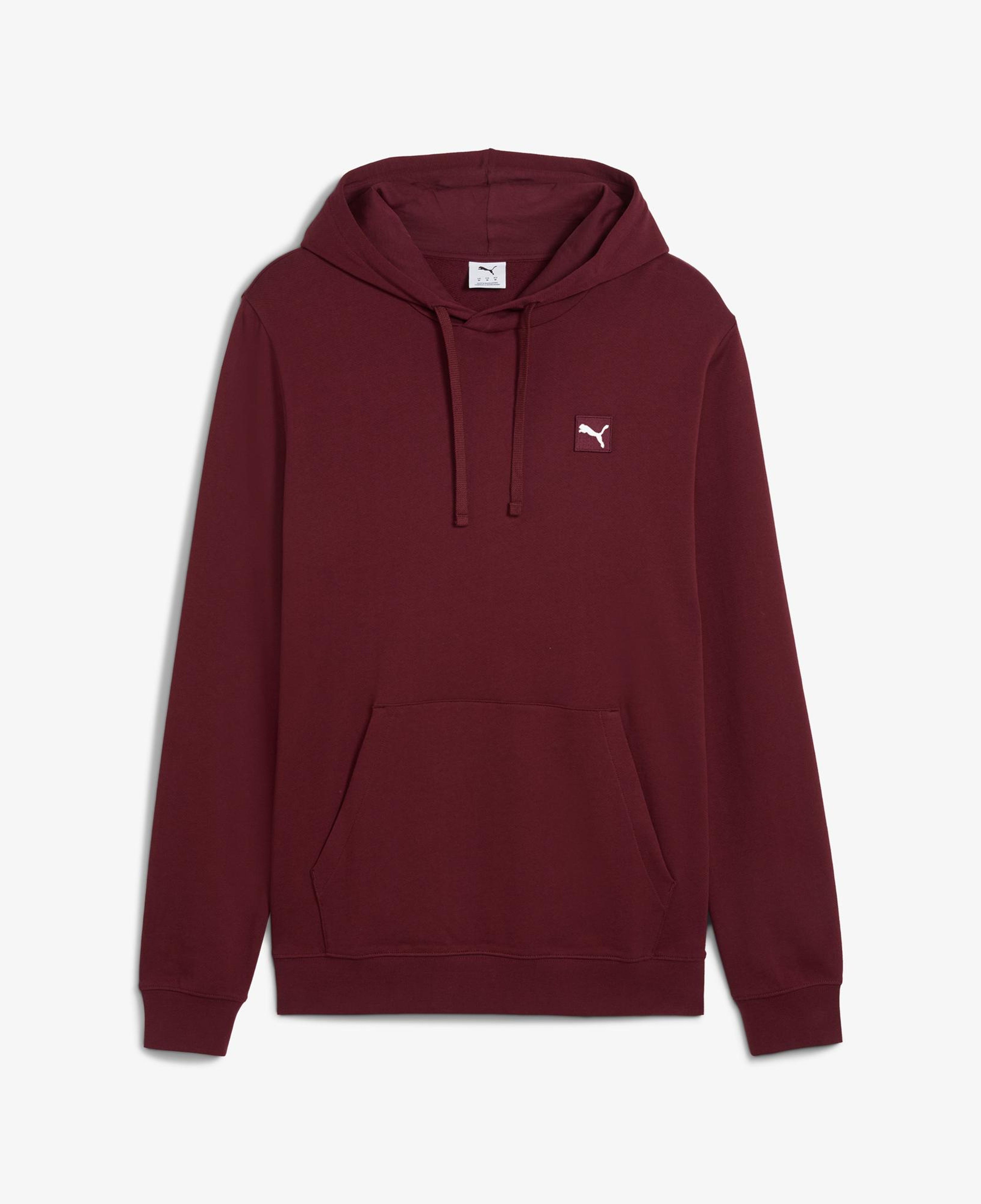 Puma Essentials Elevated Erkek Kırmızı Sweatshirt