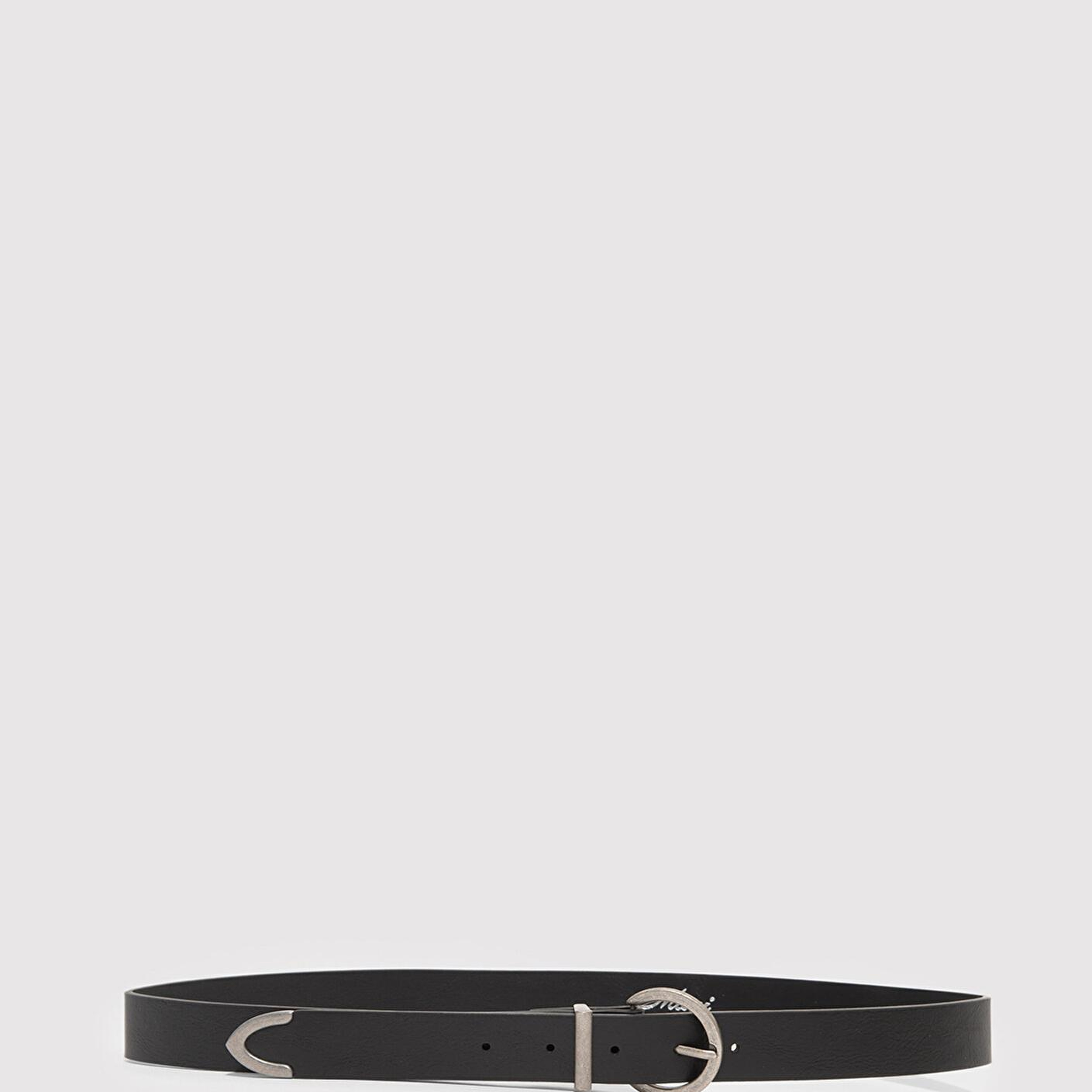 Mavi Siyah Suni Deri Kemer 196034-900