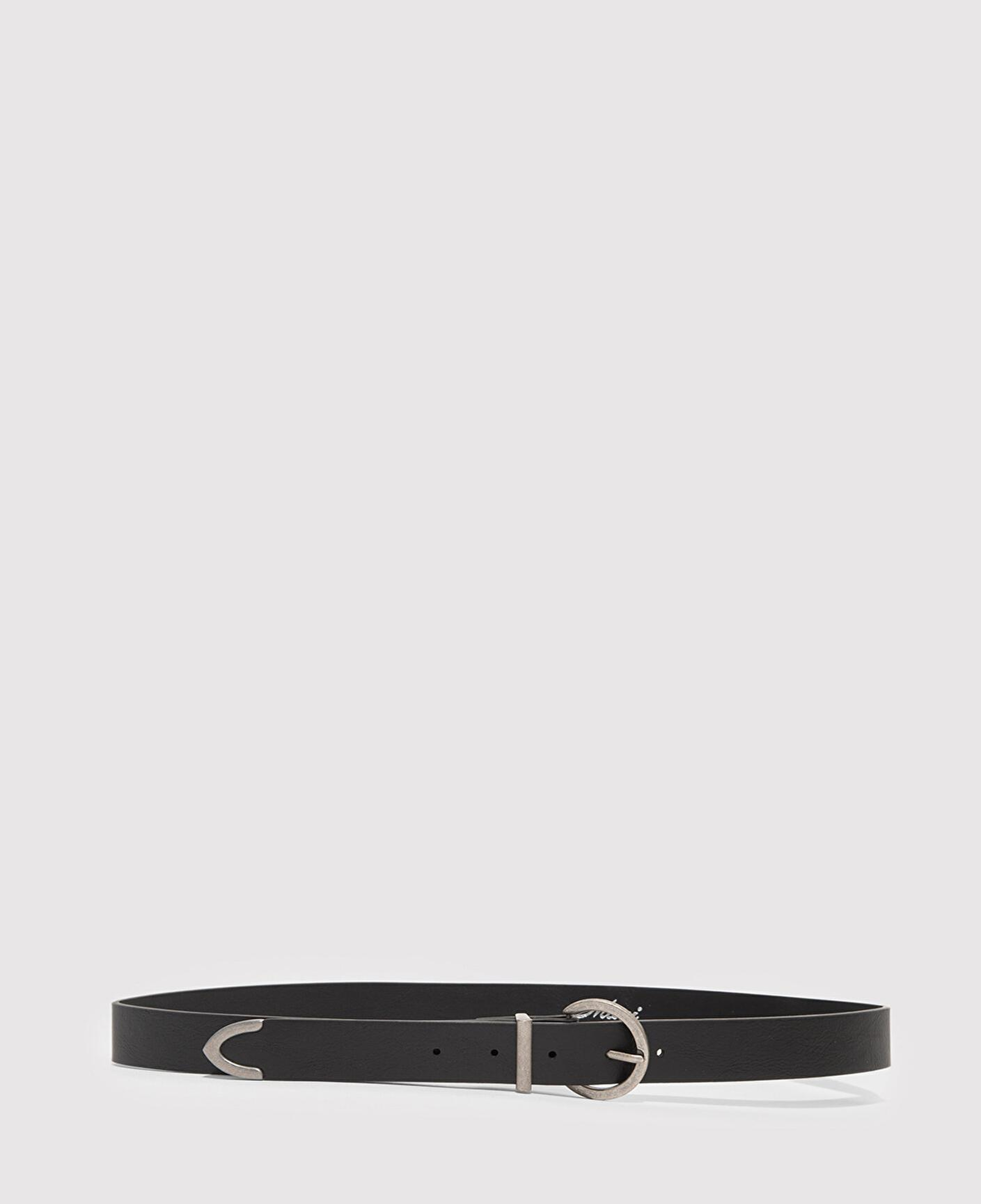 Mavi Siyah Suni Deri Kemer 196034-900