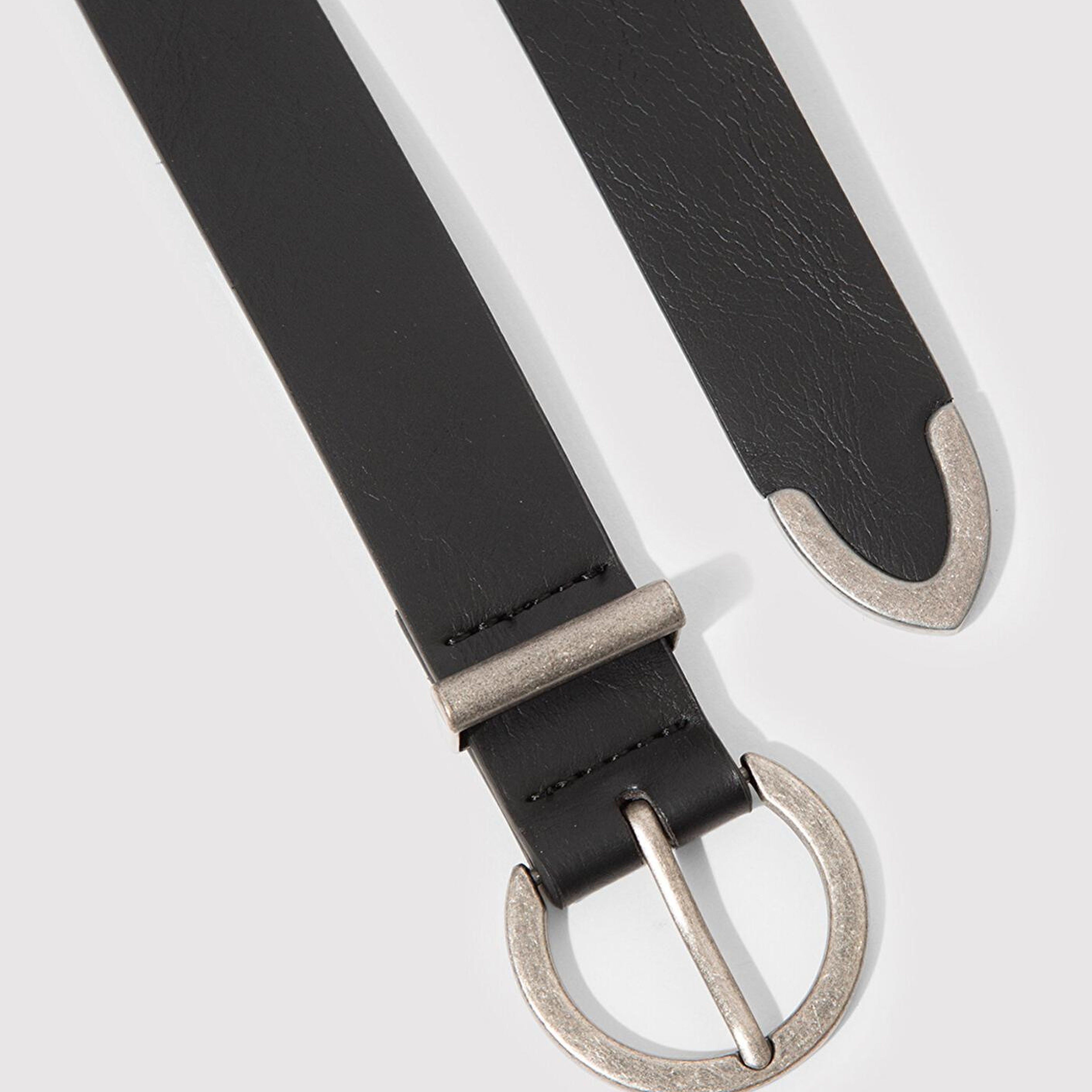 Mavi Siyah Suni Deri Kemer 196034-900