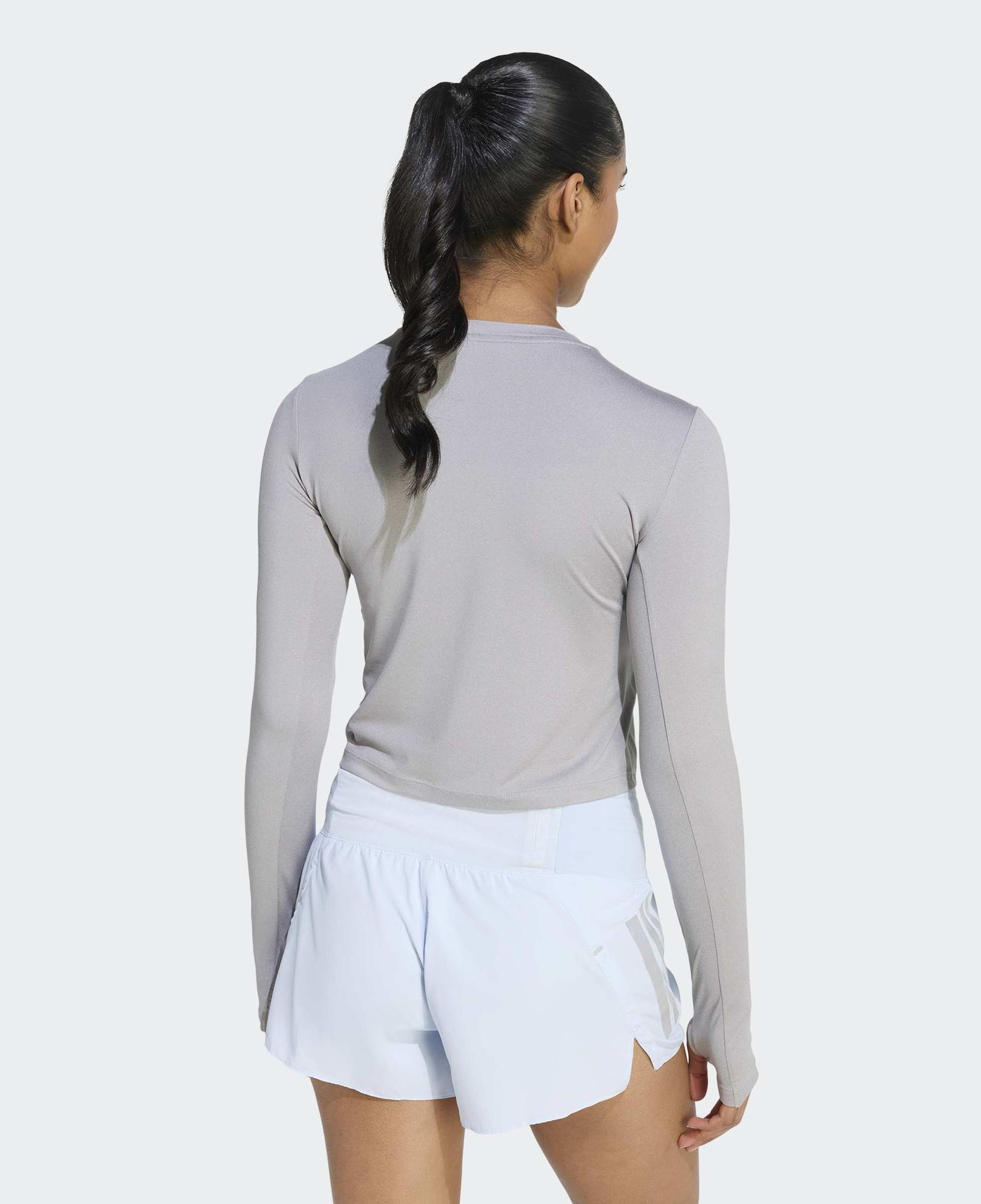 adidas Adi365 Running Essentials Kadın Gri Koşu Sweatshirt