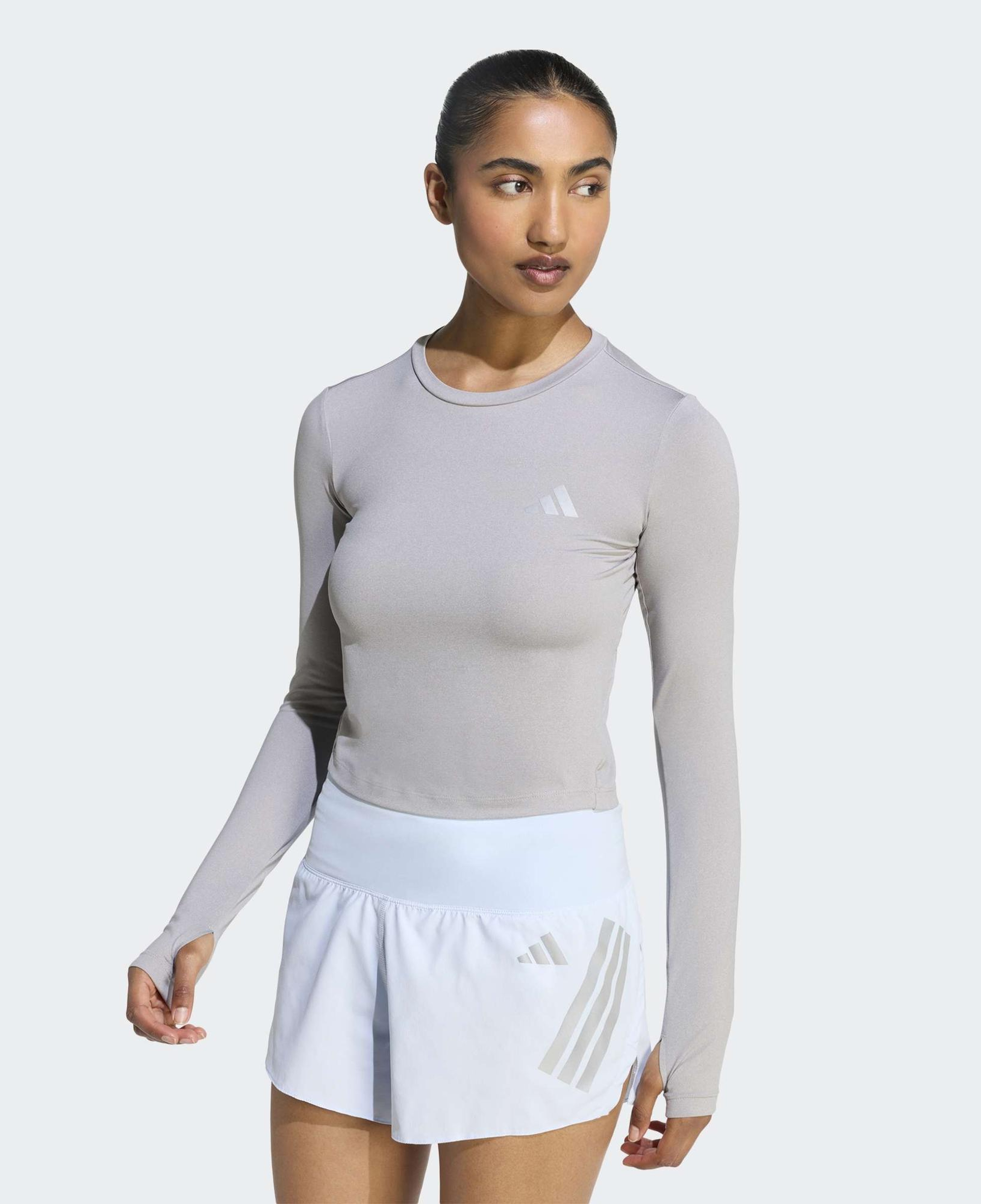 adidas Adi365 Running Essentials Kadın Gri Koşu Sweatshirt