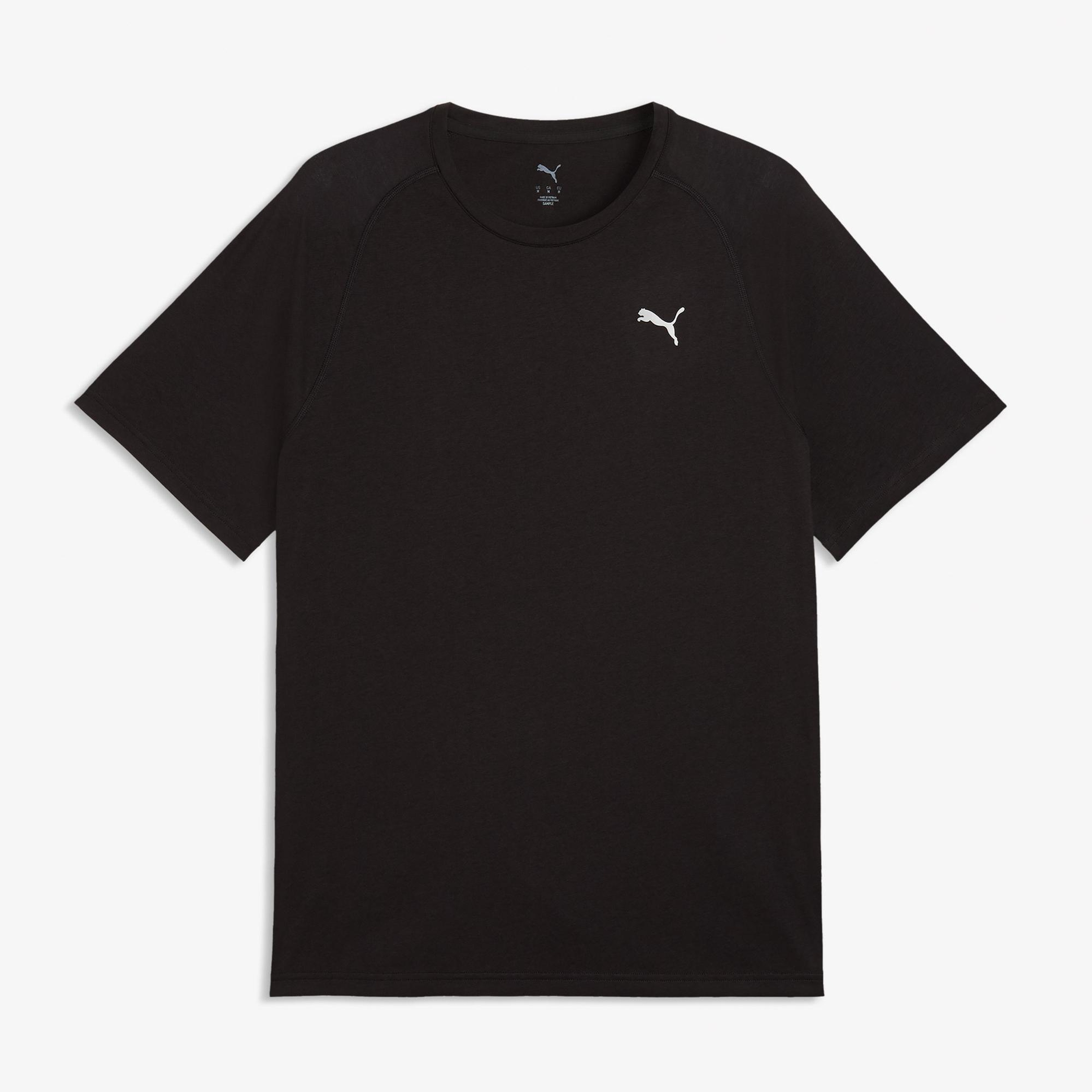 Puma Pwrtrain Triblend Erkek Siyah Antrenman T-Shirt