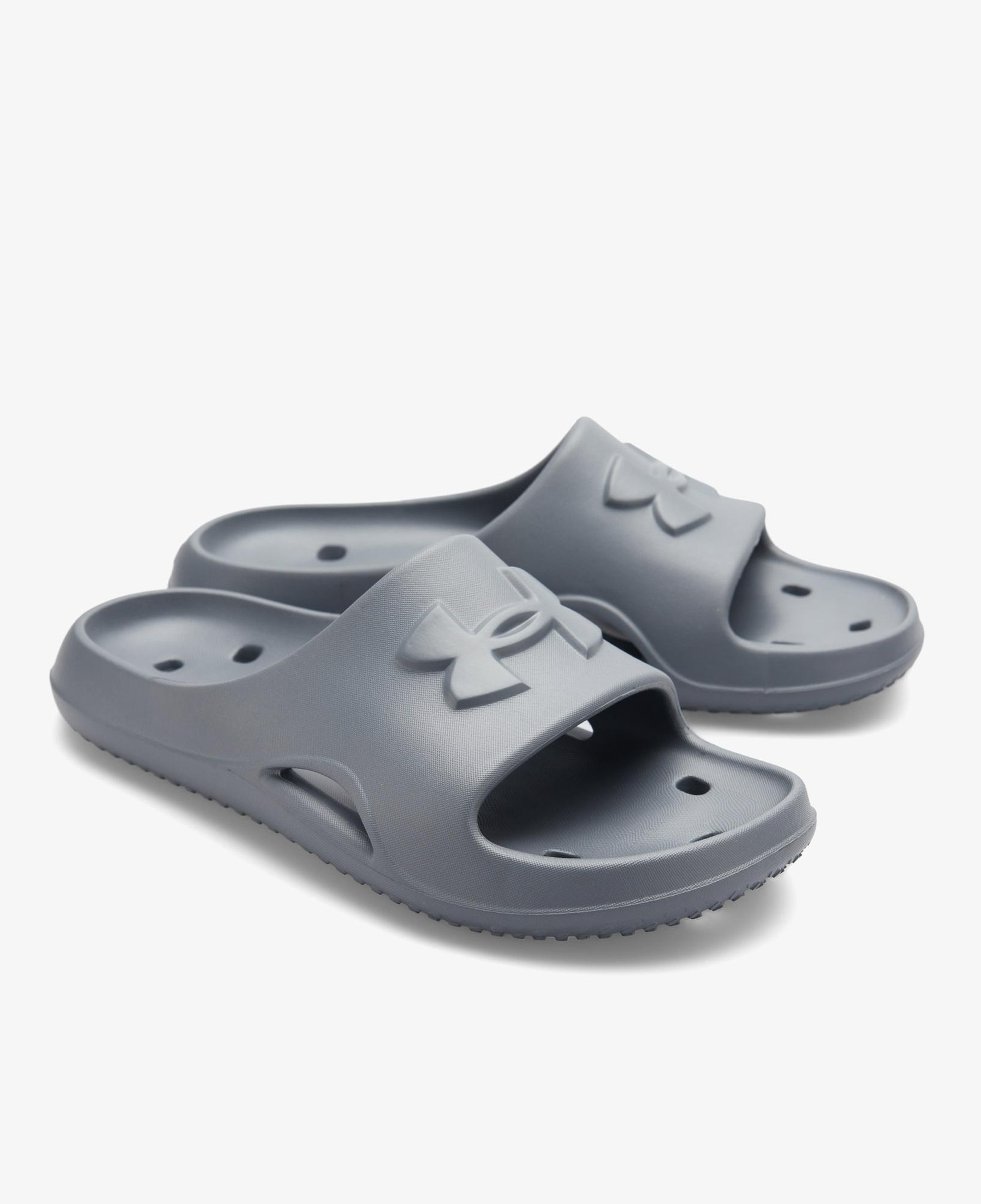 Under Armour Locker V Sl Erkek Gri Terlik