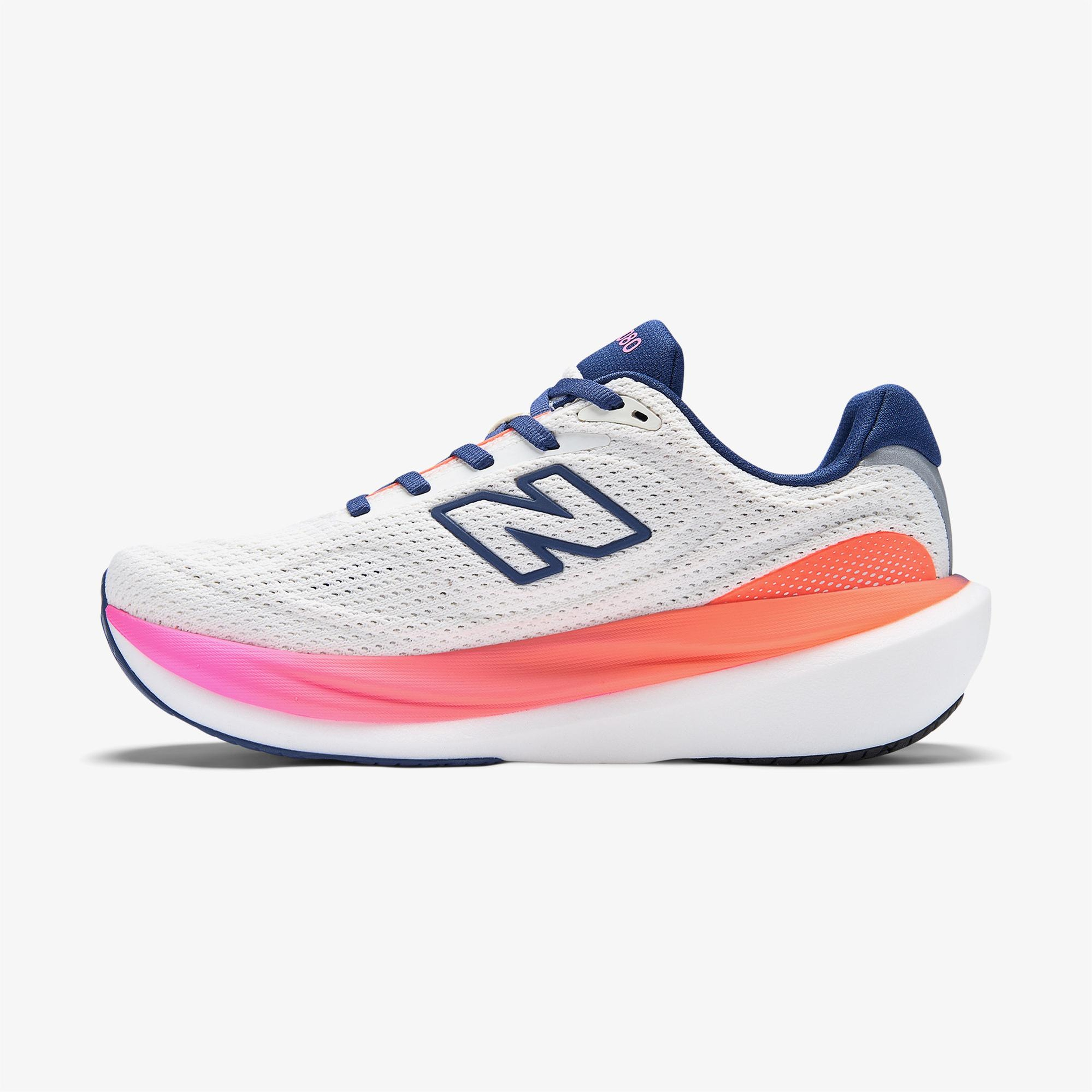 New Balance 1080 Kadın Beyaz Koşu Ayakkabısı