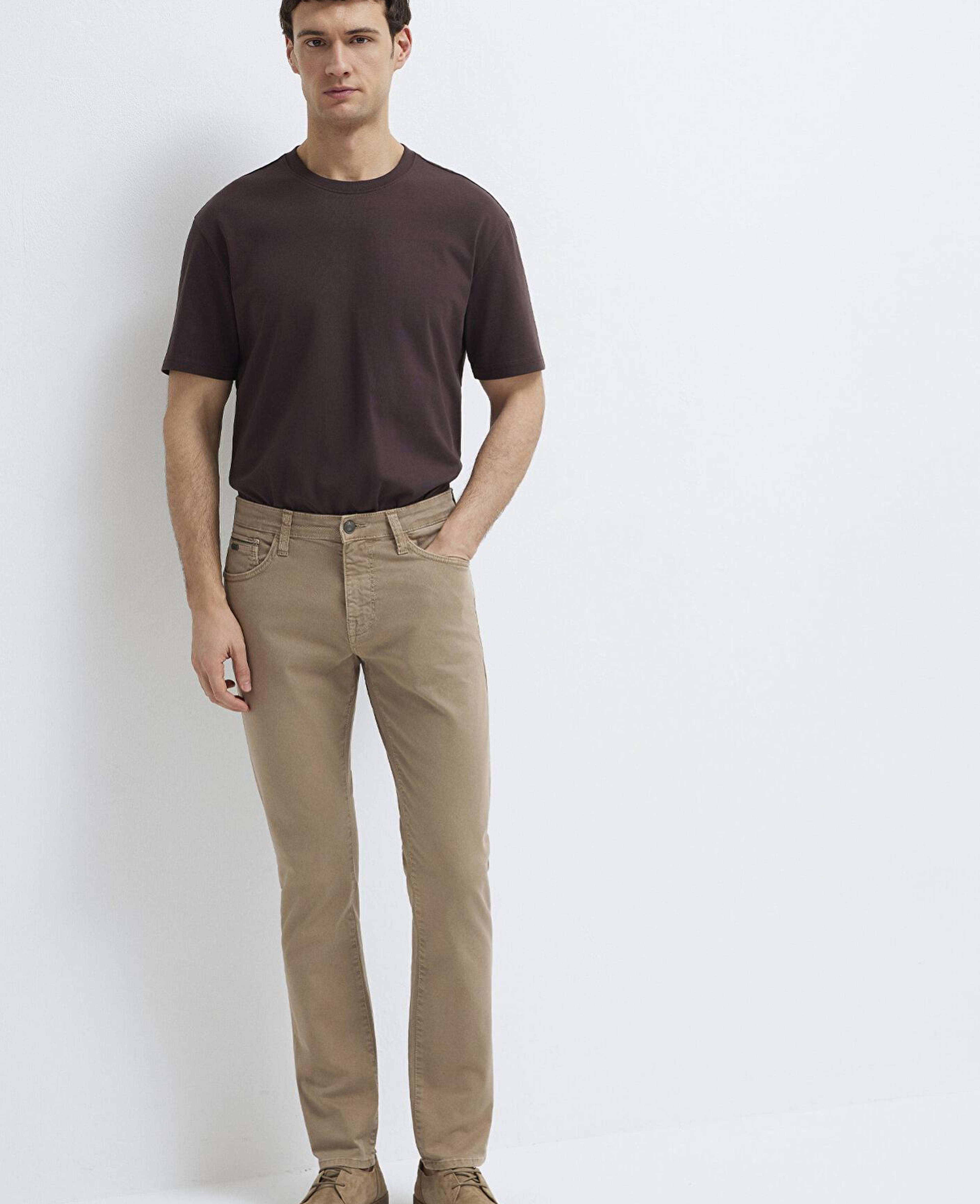 Mavi Jake Mavi Black Koyu Bej Gabardin Pantolon 0042281549