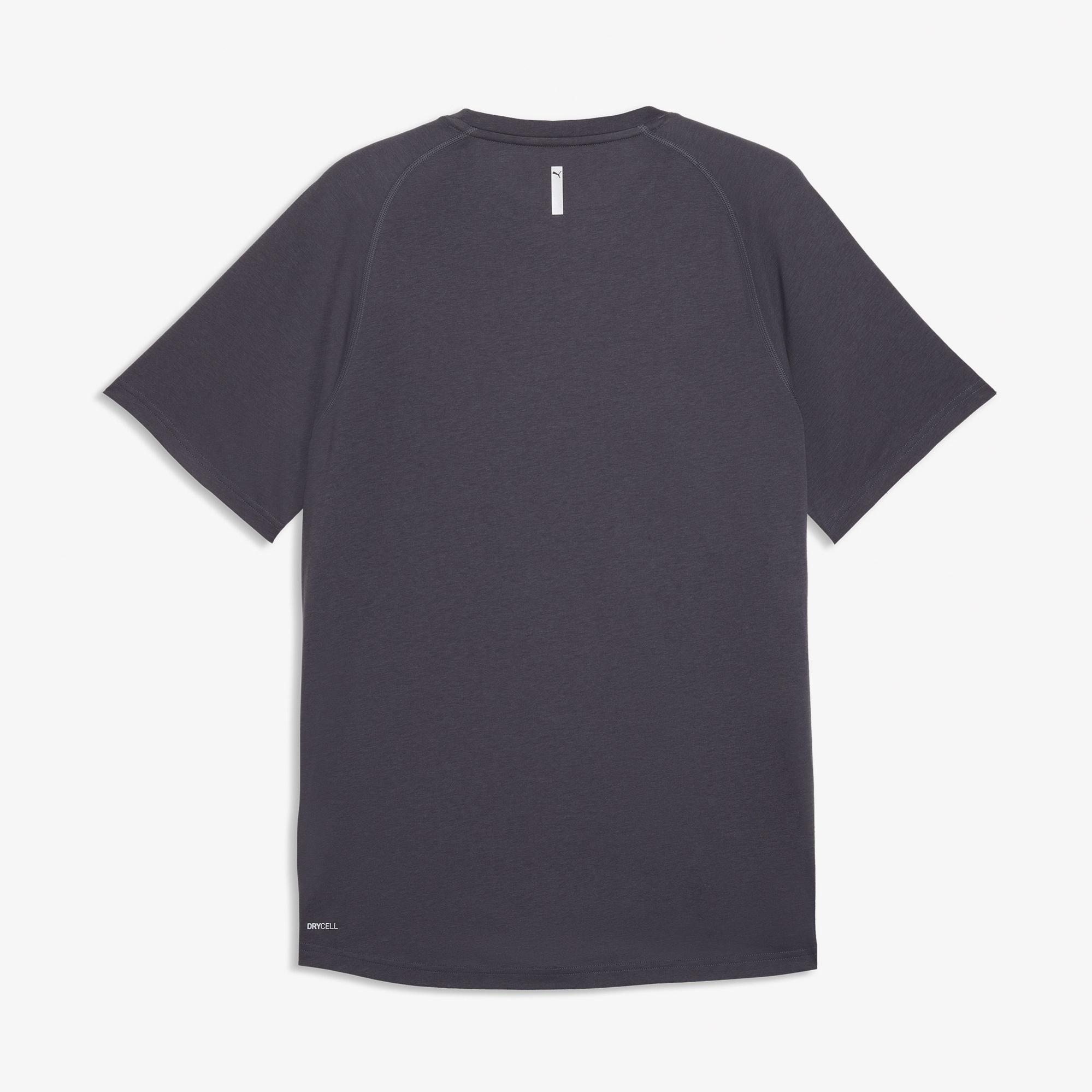 Puma Pwrtrain Triblend Erkek Gri Antrenman T-Shirt