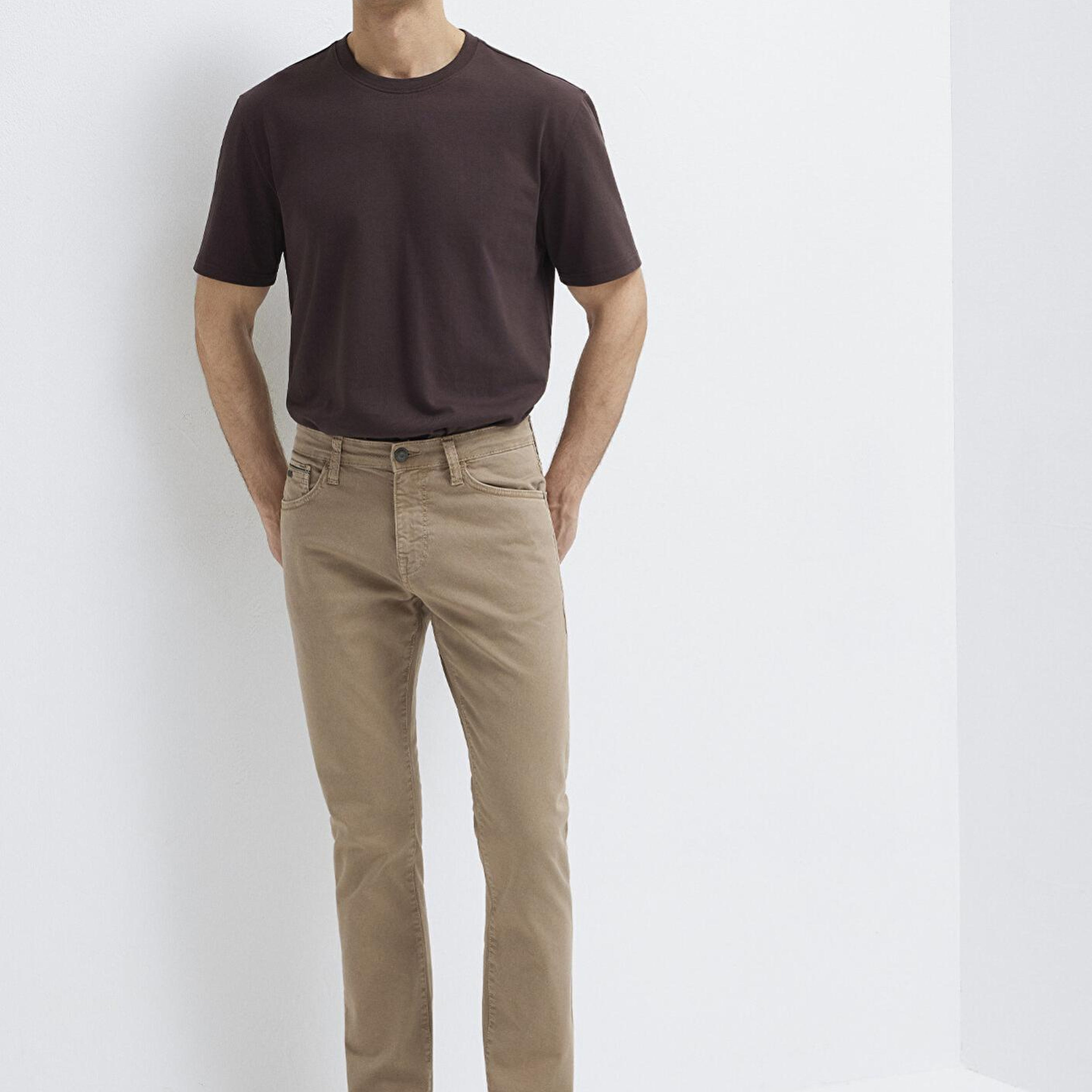 Mavi Jake Mavi Black Koyu Bej Gabardin Pantolon 0042281549