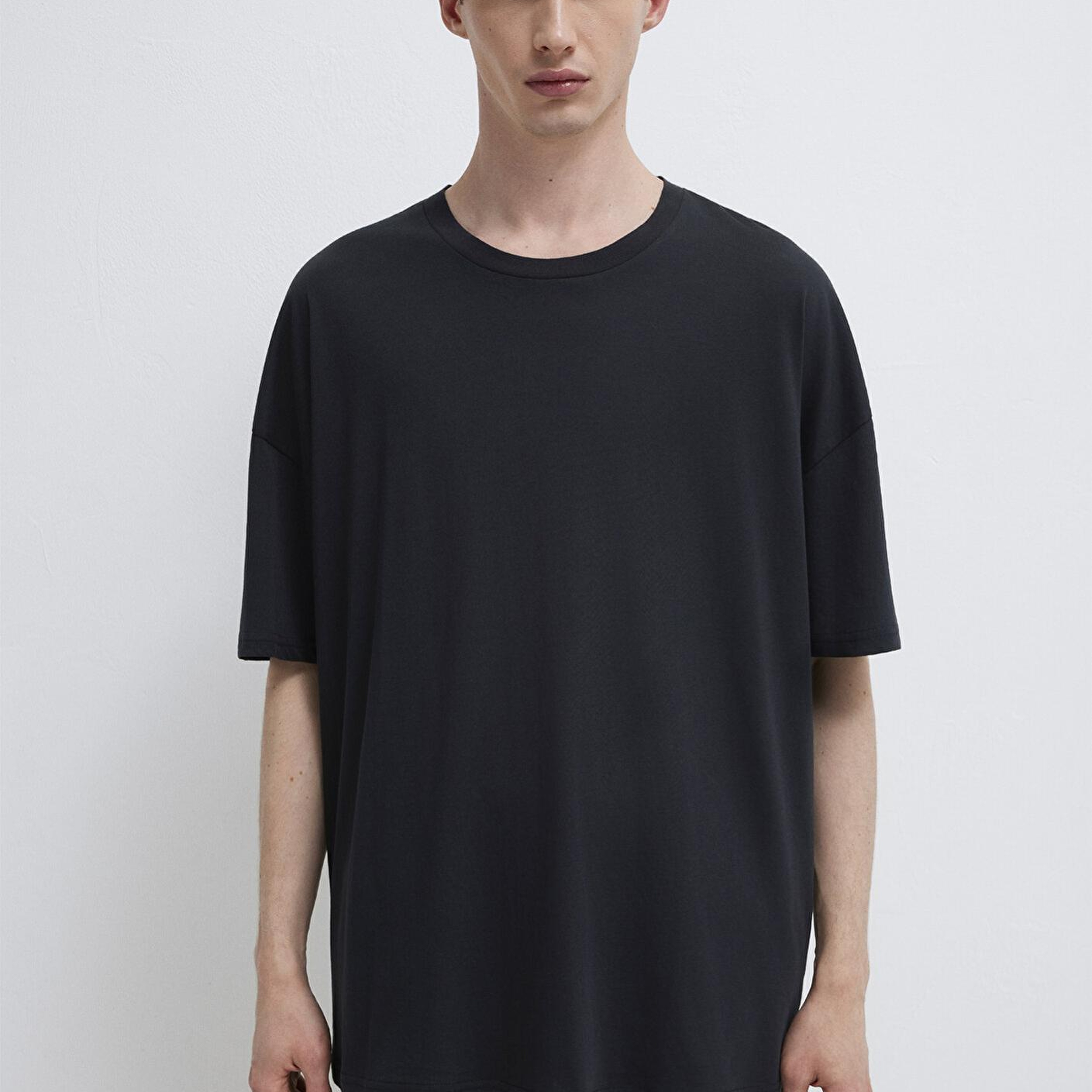 Mavi 2li Oversize Basic Tişört Oversize / Geniş Kesim 0612162-620