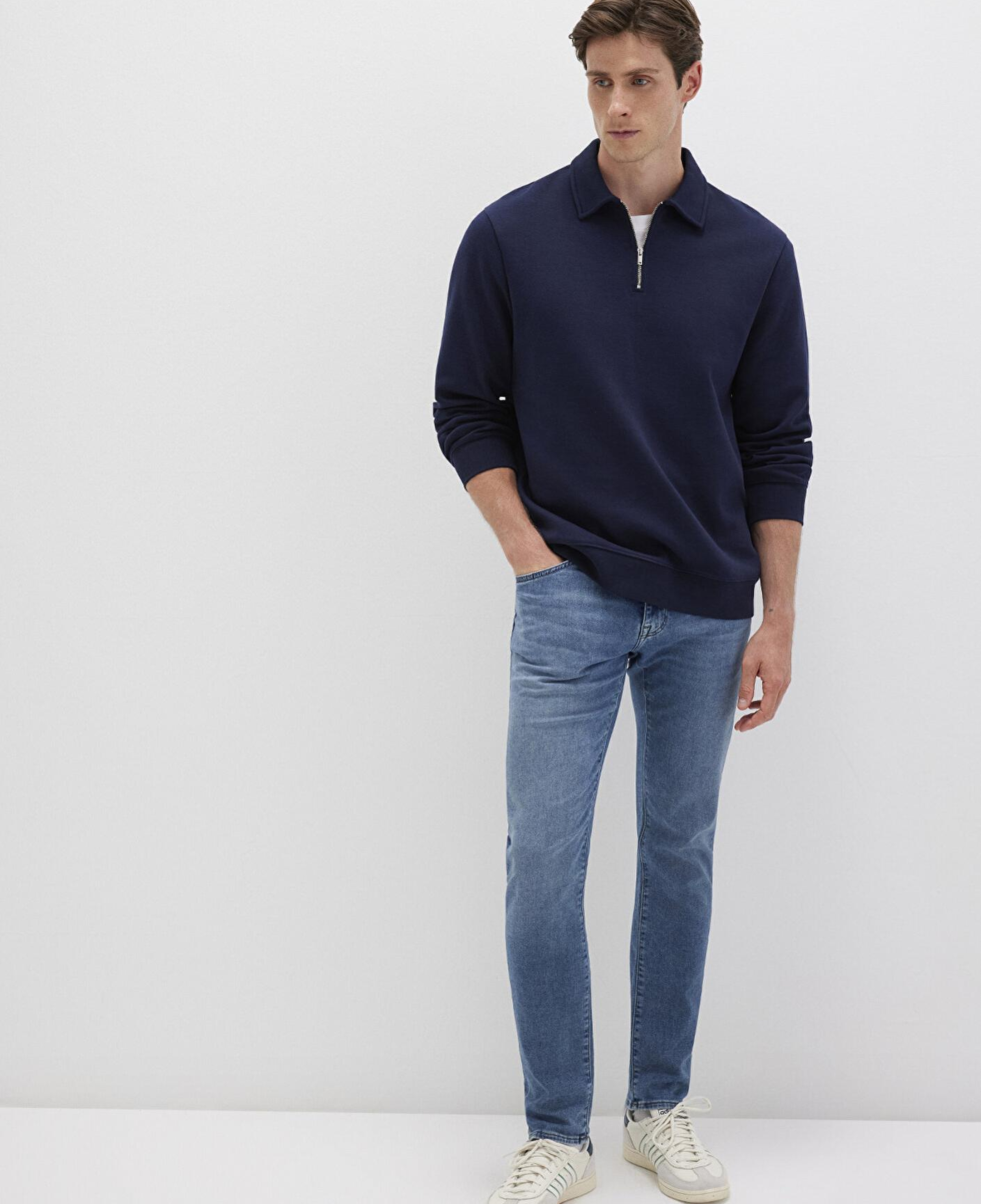 Mavi Jake Sporty Indigo Puslu Jean Pantolon 0042290651