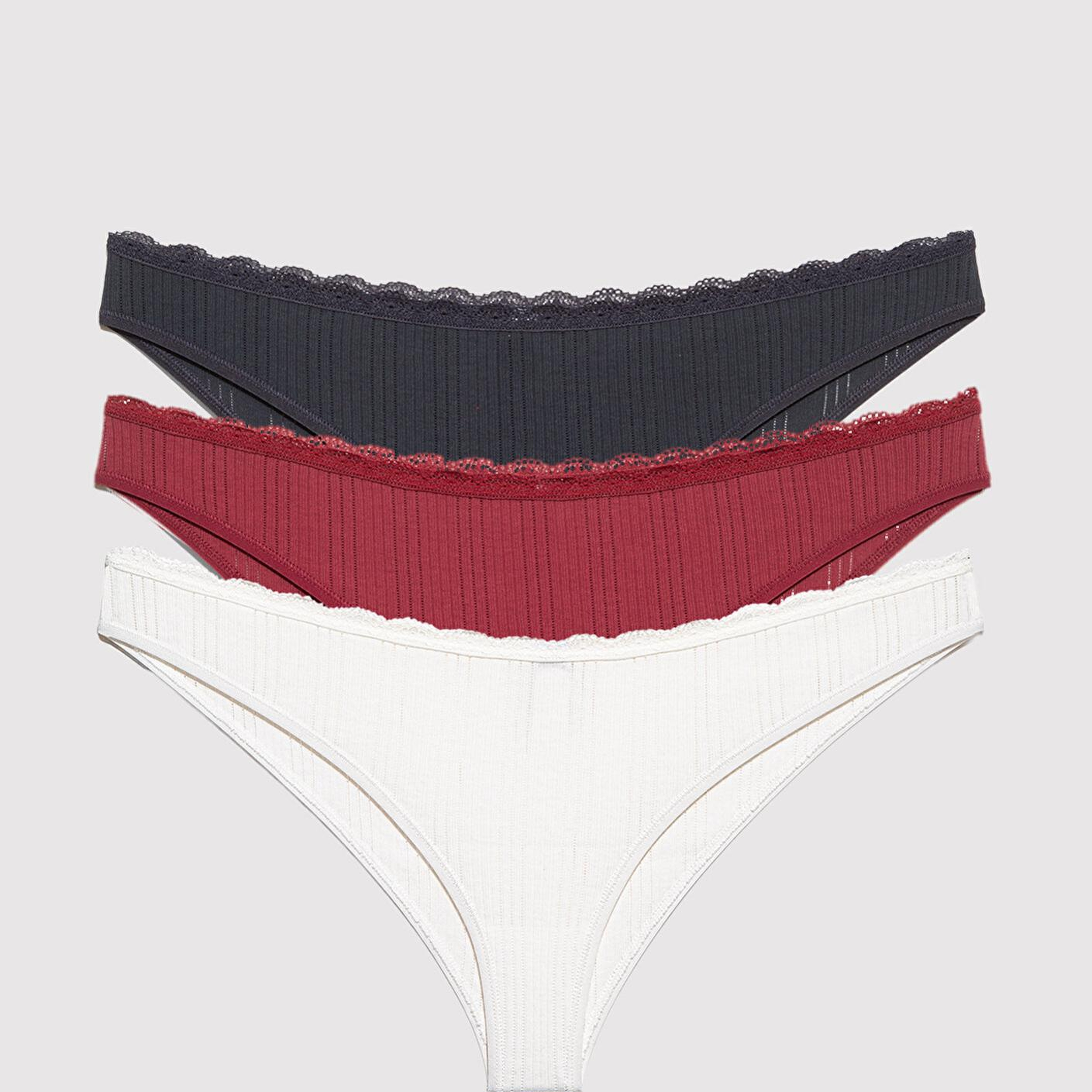 Mavi 3lü Klasik Külot 1913819-32205