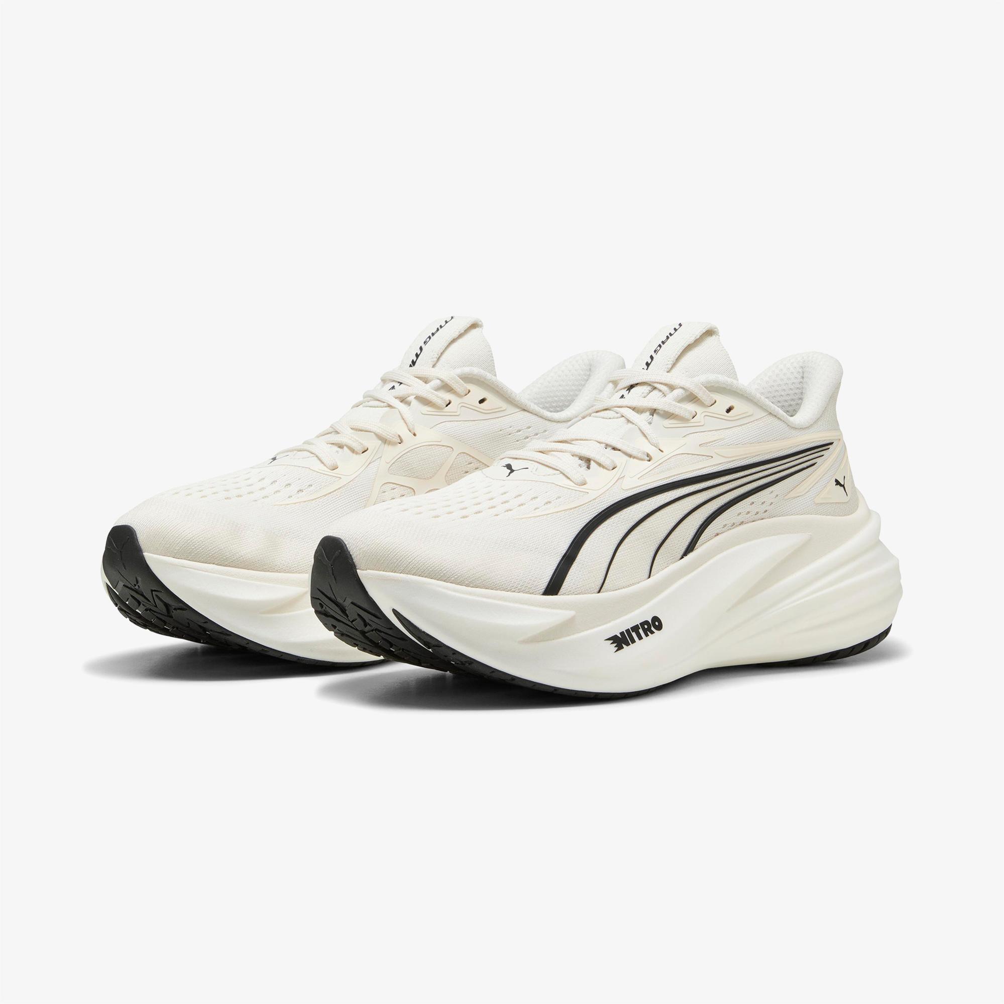 Puma Magmax Nitro 2 Erkek Beyaz Koşu Ayakkabısı