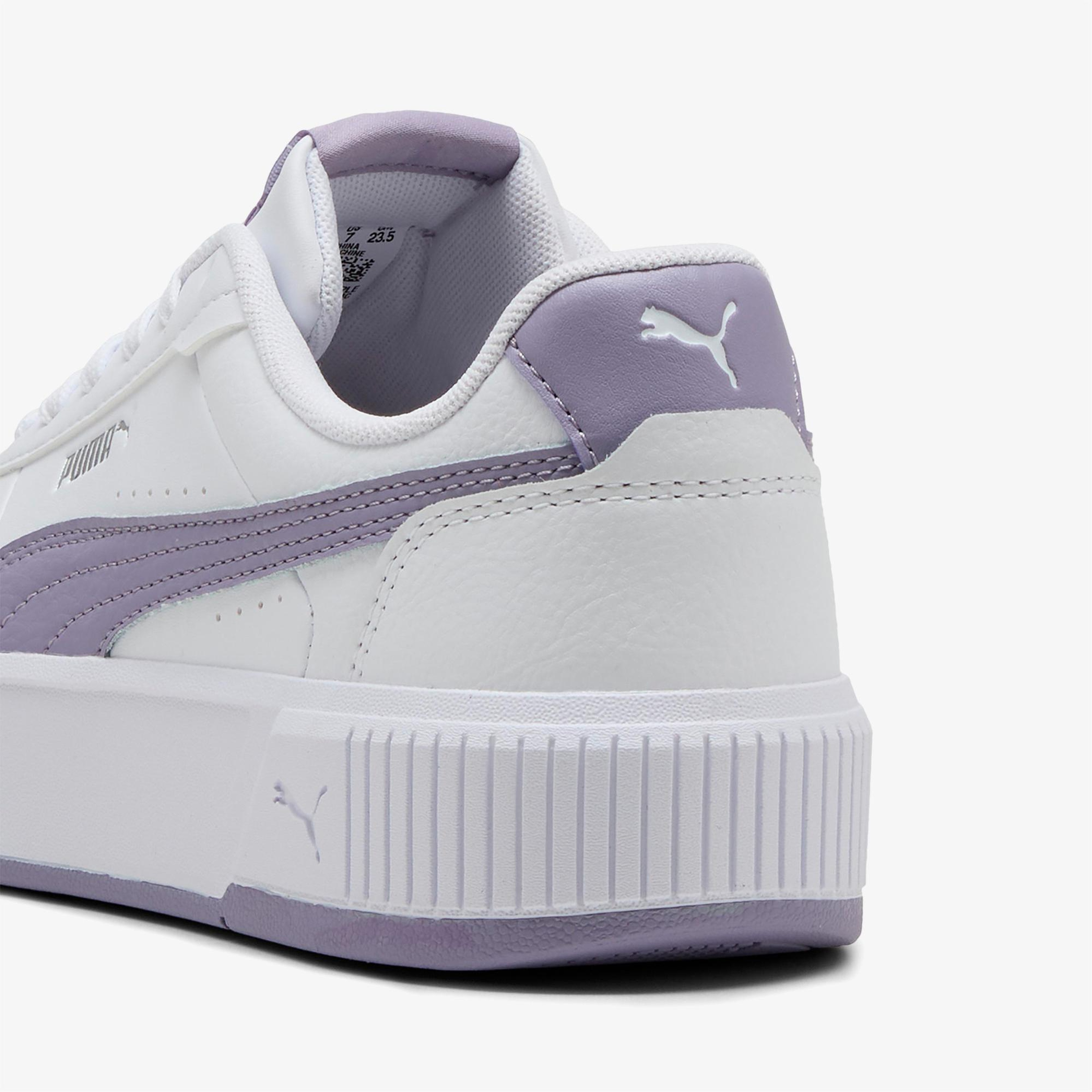 Puma Carina Mia Kadın Beyaz Spor Ayakkabı