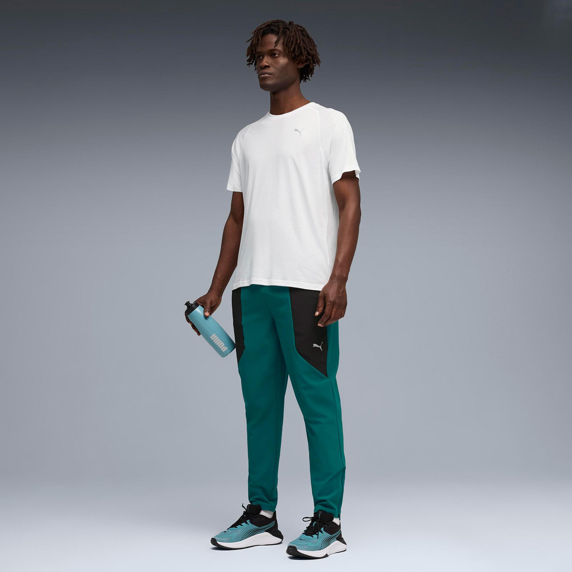 Puma Pwrtrain Triblend Erkek Beyaz Antrenman T-Shirt