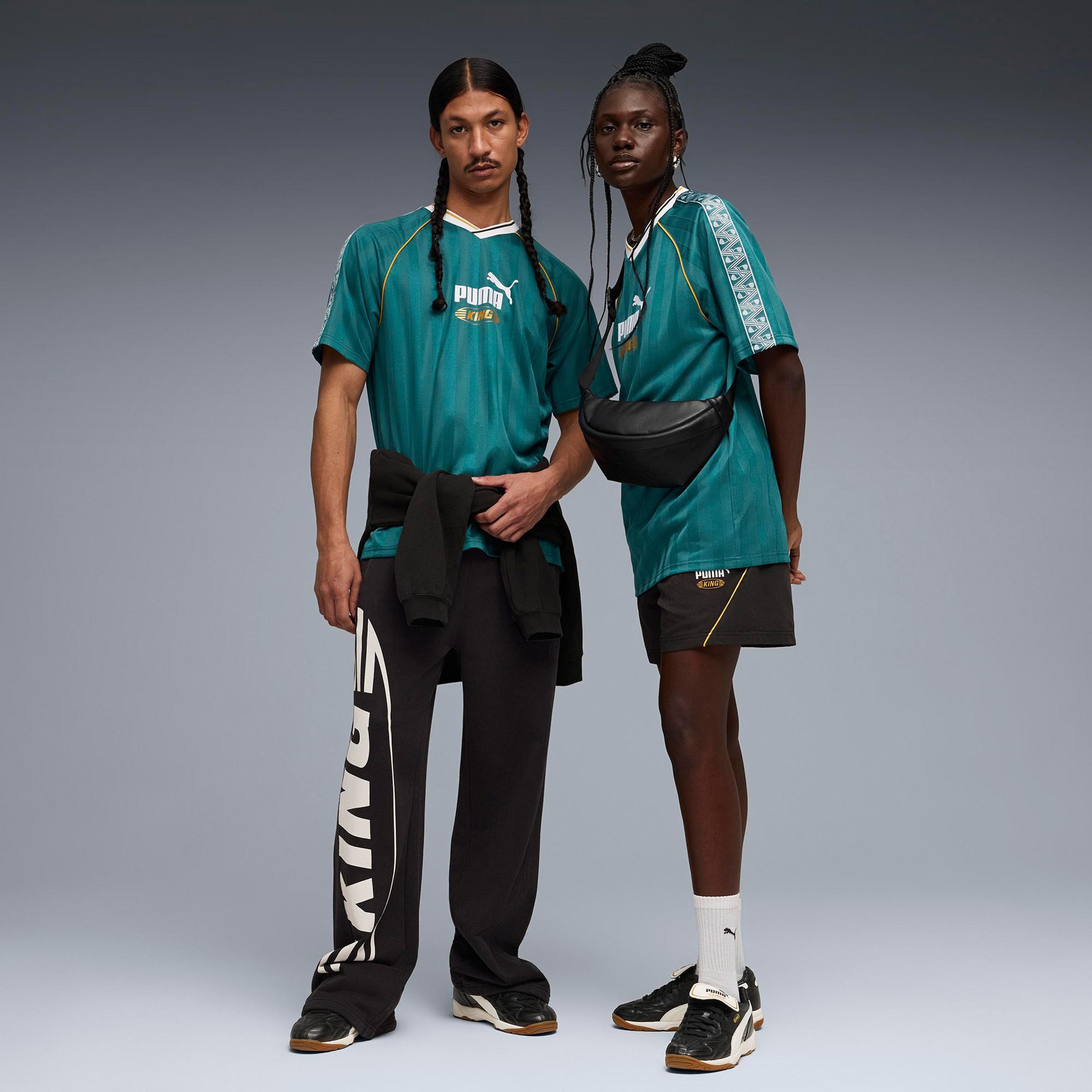 Puma King Relaxed Football Erkek Yeşil Forma