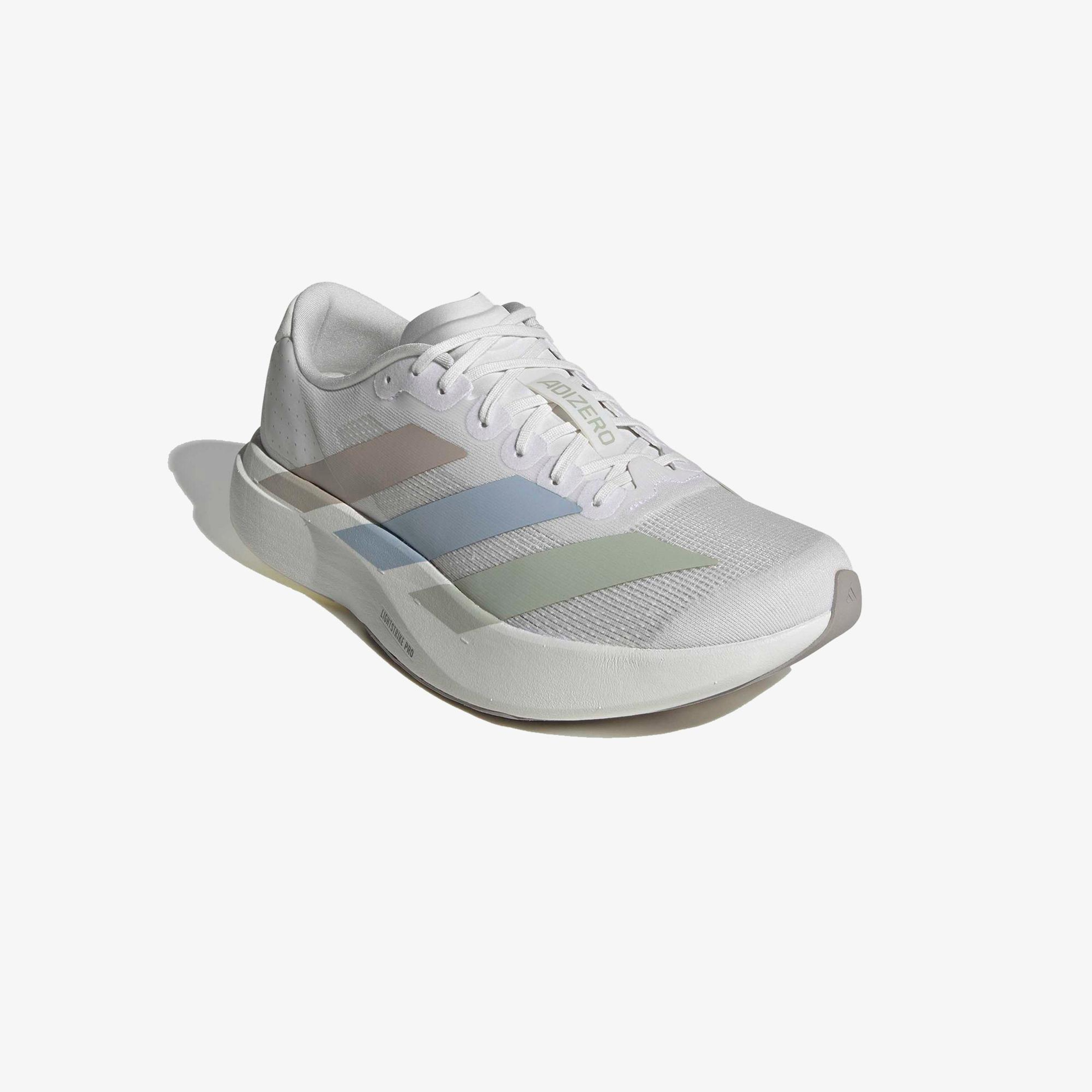 adidas Adizero Evo Sl Erkek Beyaz Koşu Ayakkabısı