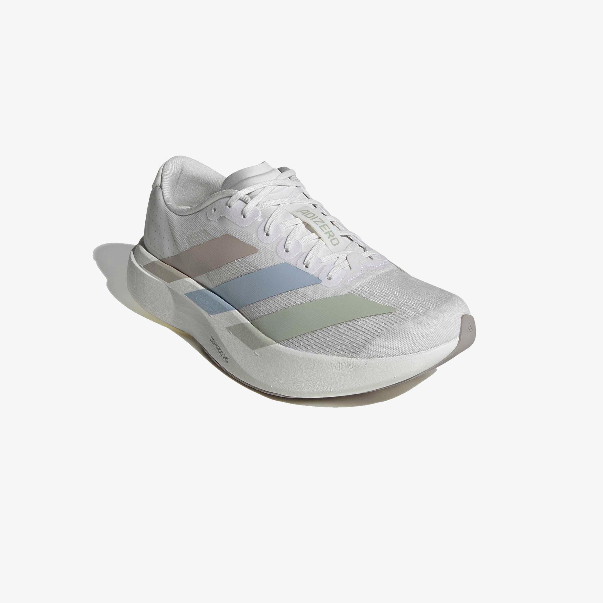 adidas Adizero Evo Sl Erkek Beyaz Koşu Ayakkabısı