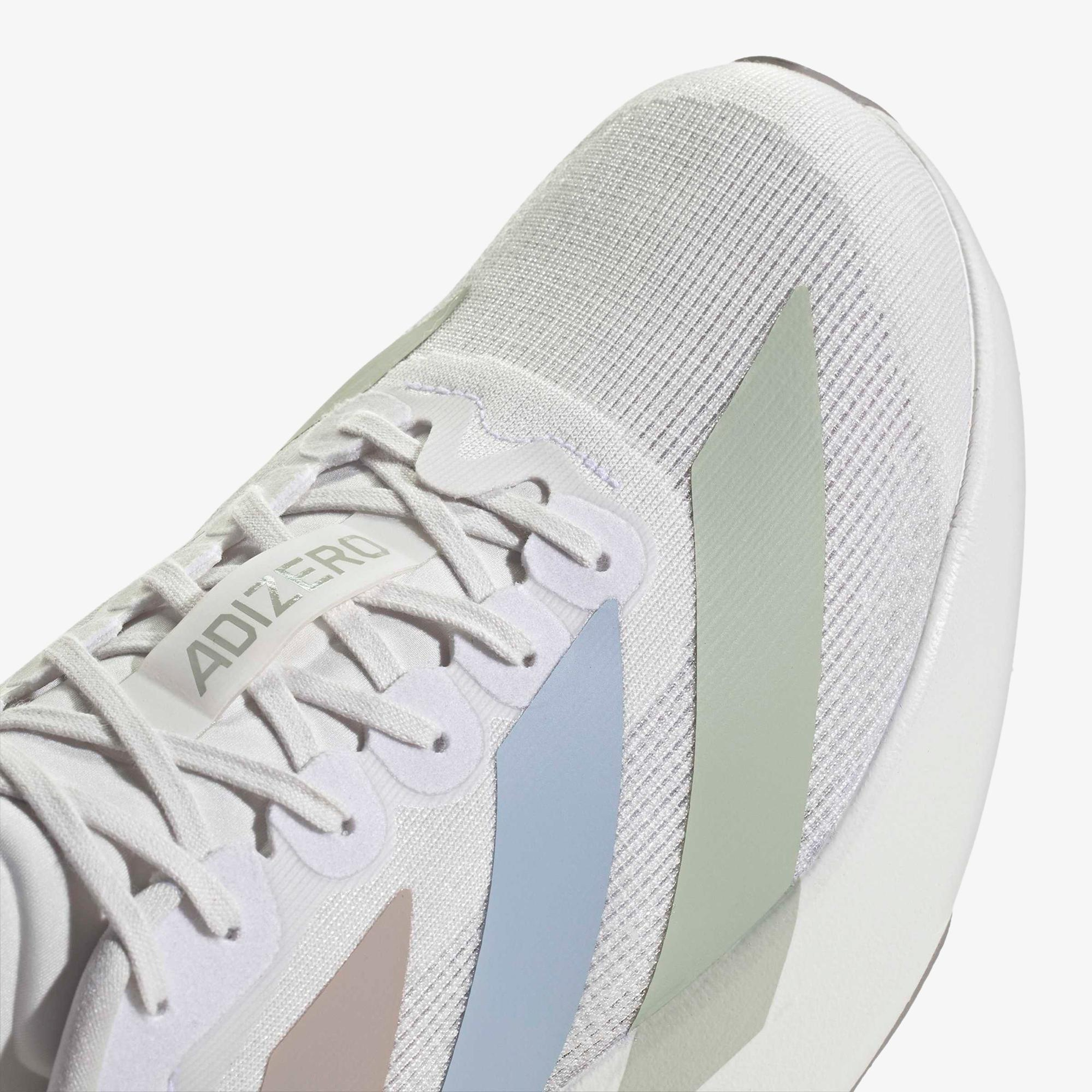 adidas Adizero Evo Sl Erkek Beyaz Koşu Ayakkabısı