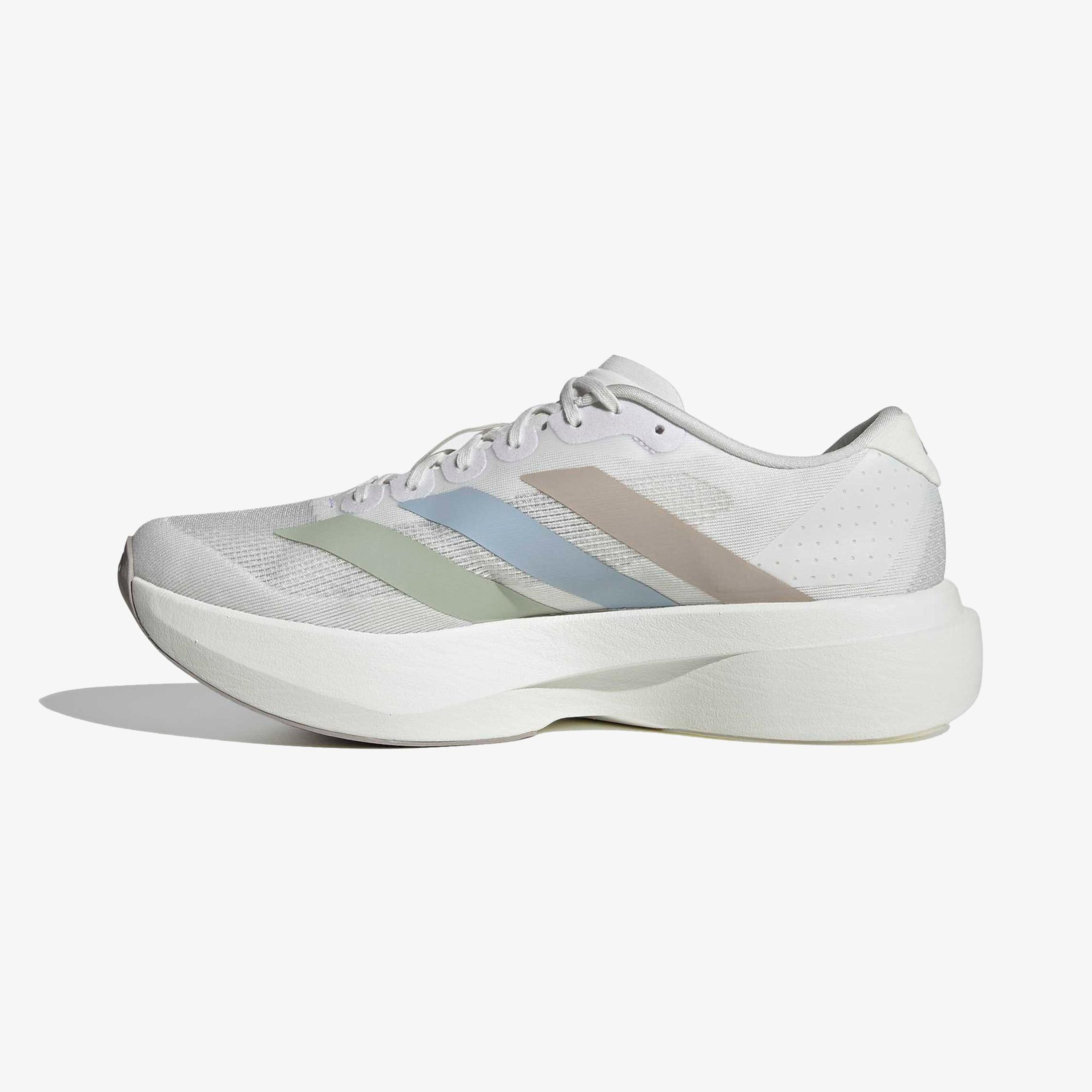 adidas Adizero Evo Sl Erkek Beyaz Koşu Ayakkabısı