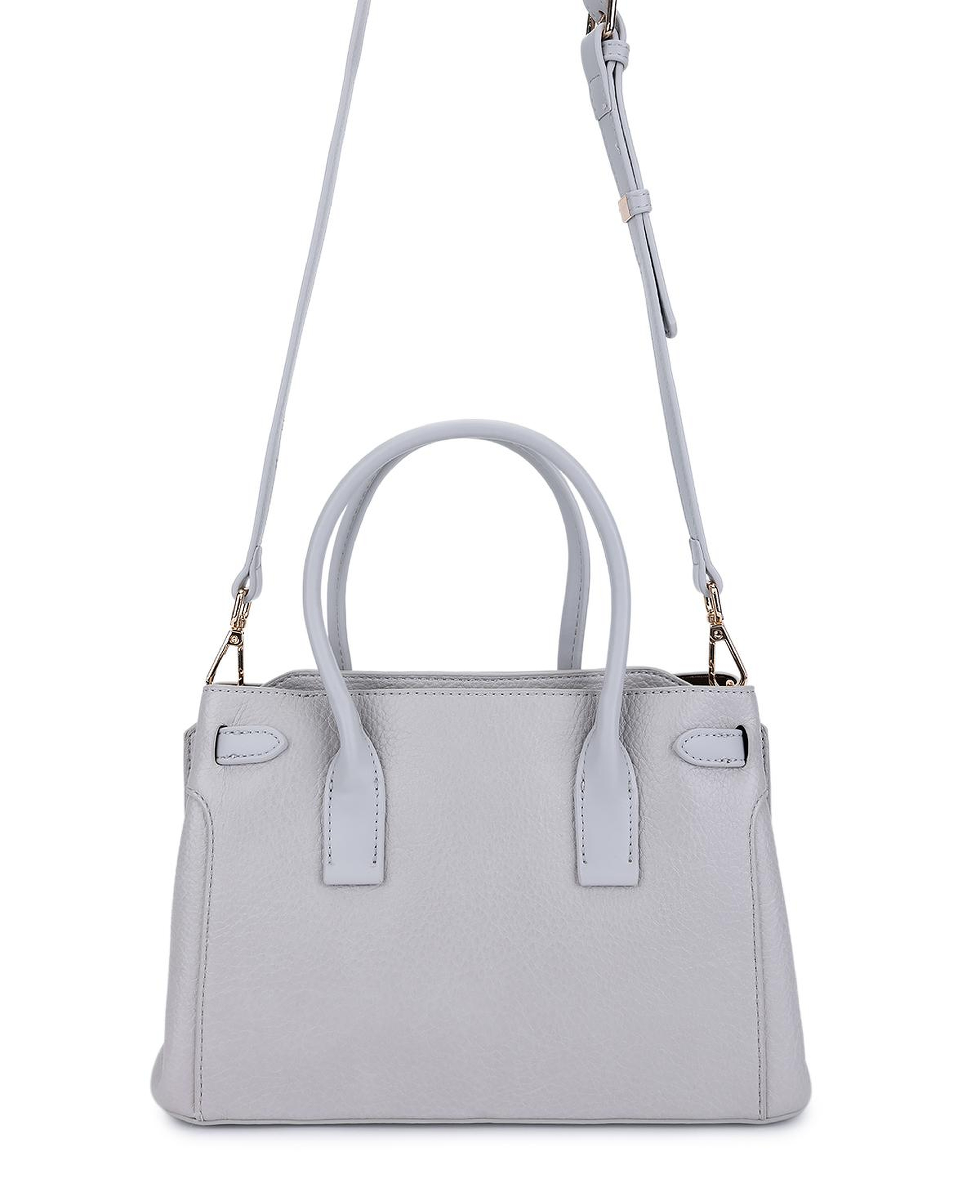 Tamer Tanca Kadın Suni Deri Gri El Çantası