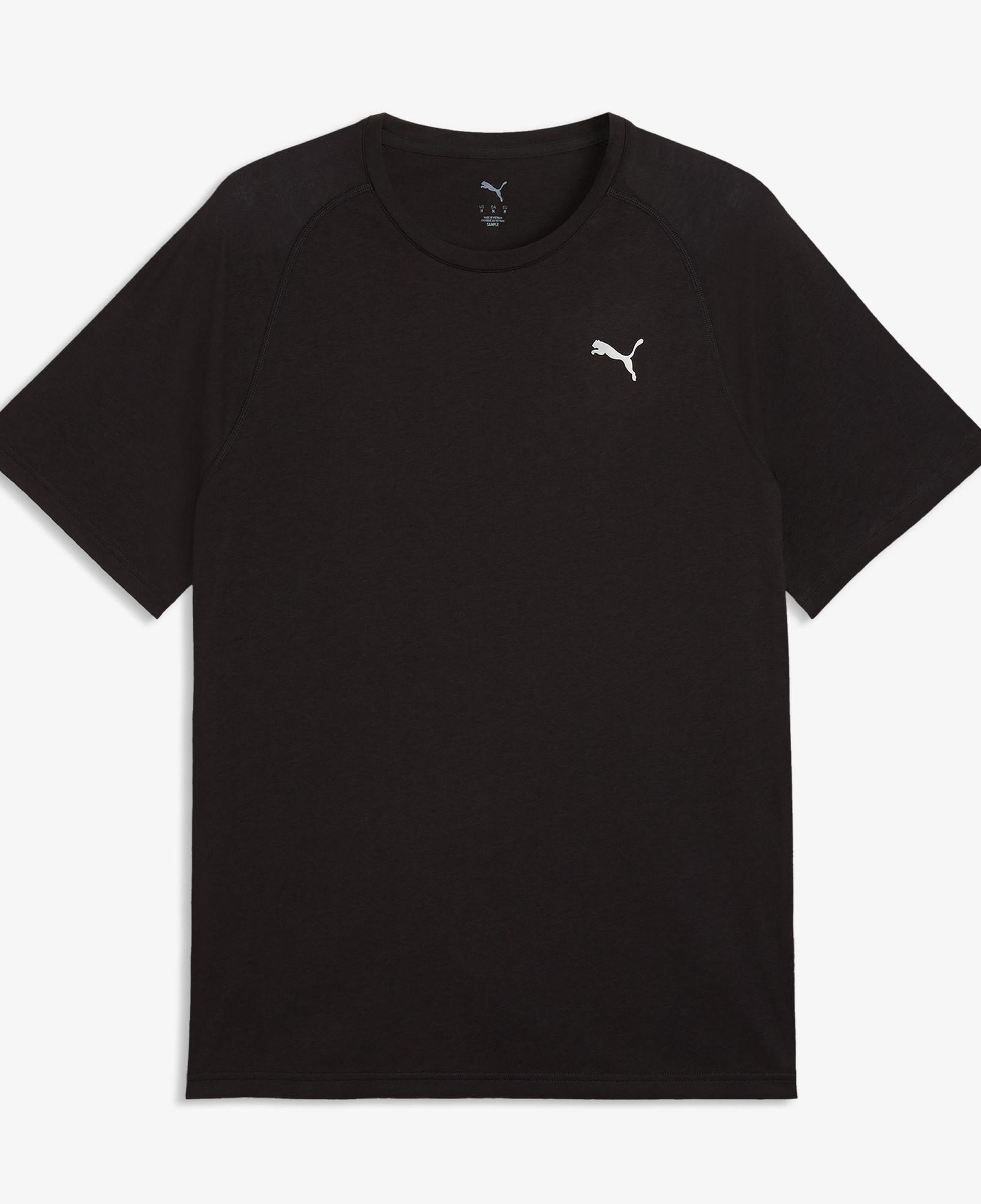 Puma Pwrtrain Triblend Erkek Siyah Antrenman T-Shirt