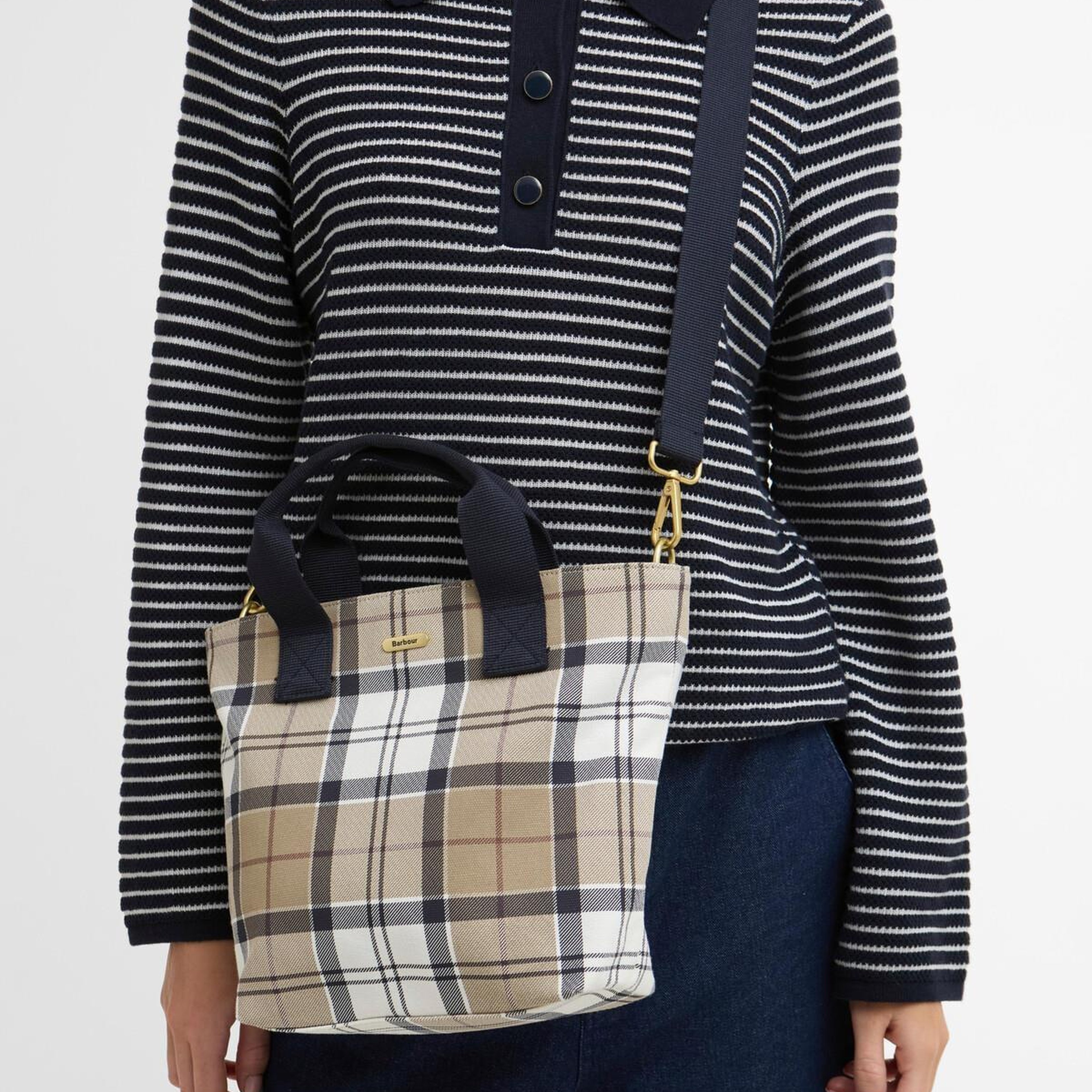 Barbour Maisy Tartan Omuz Çantası