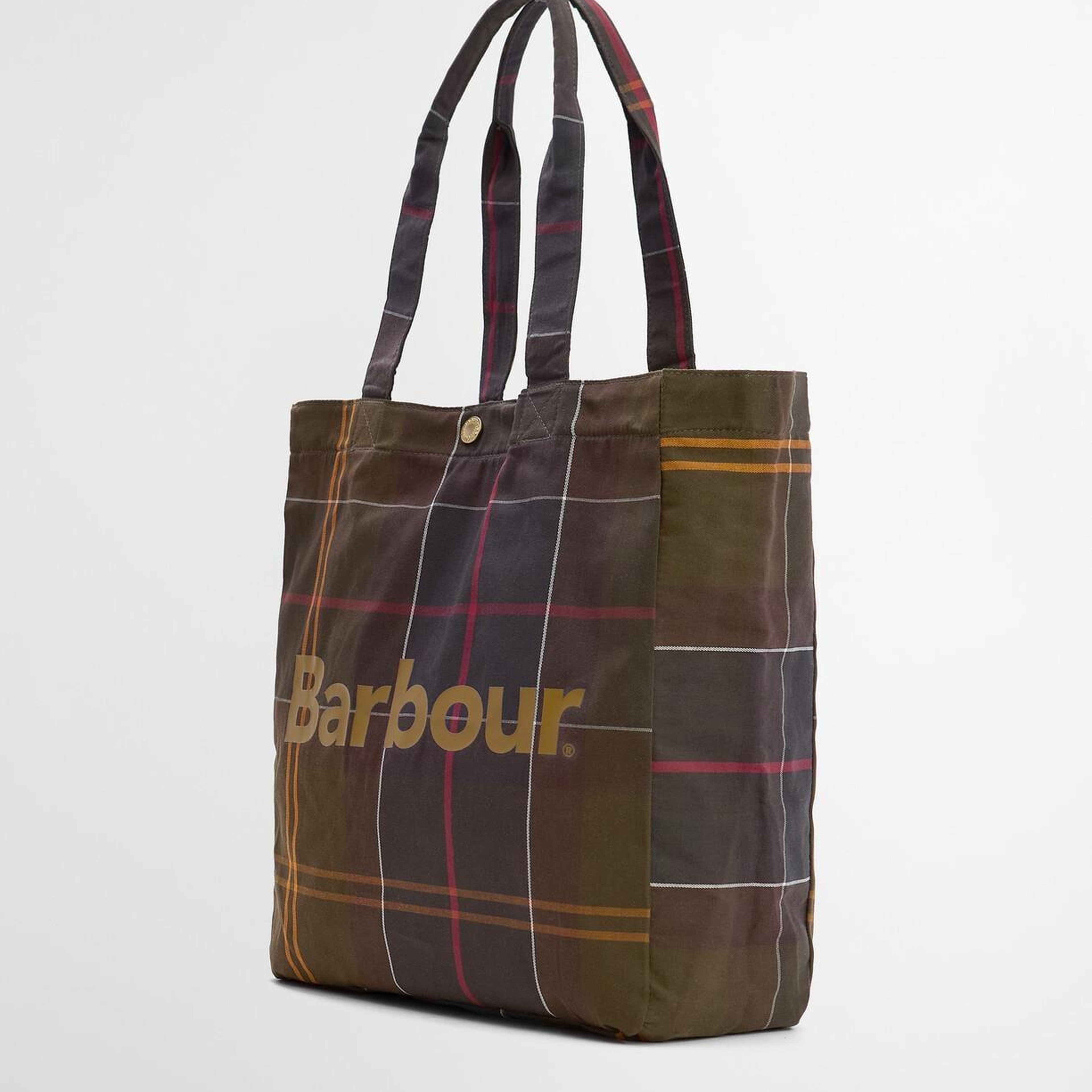Barbour Telfield Tartan Tote Kol Çantası