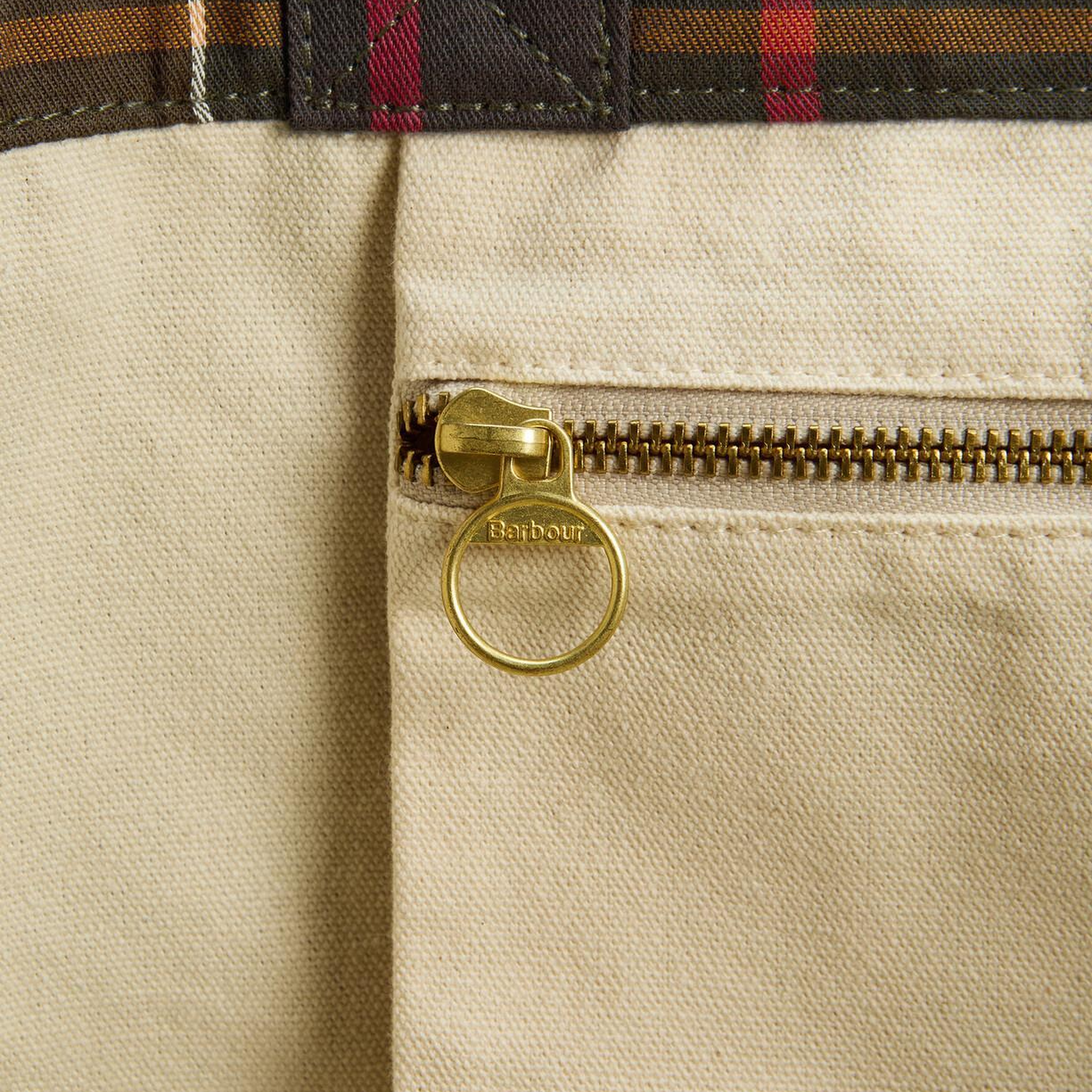 Barbour Telfield Tartan Tote Kol Çantası