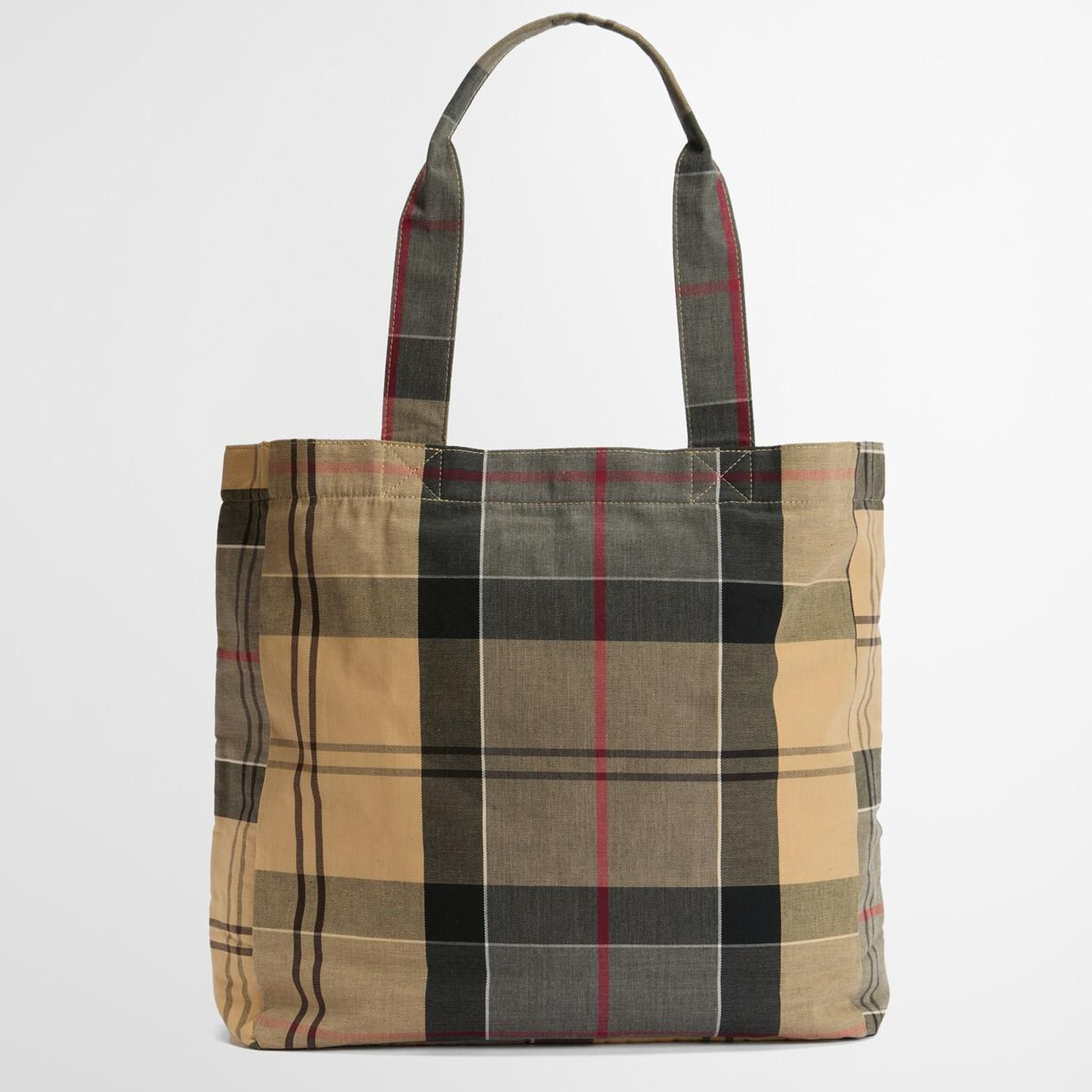 Barbour Telfield Tartan Tote Kol Çantası