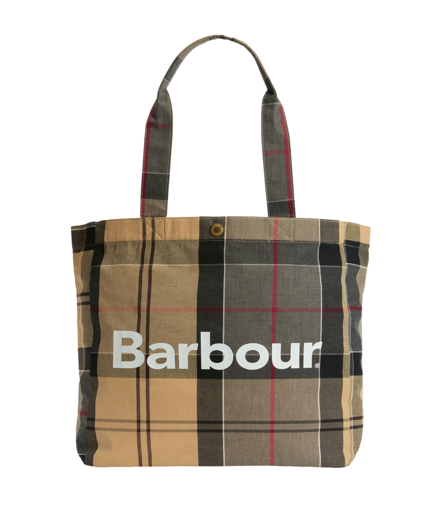 Barbour Telfield Tartan Tote Kol Çantası