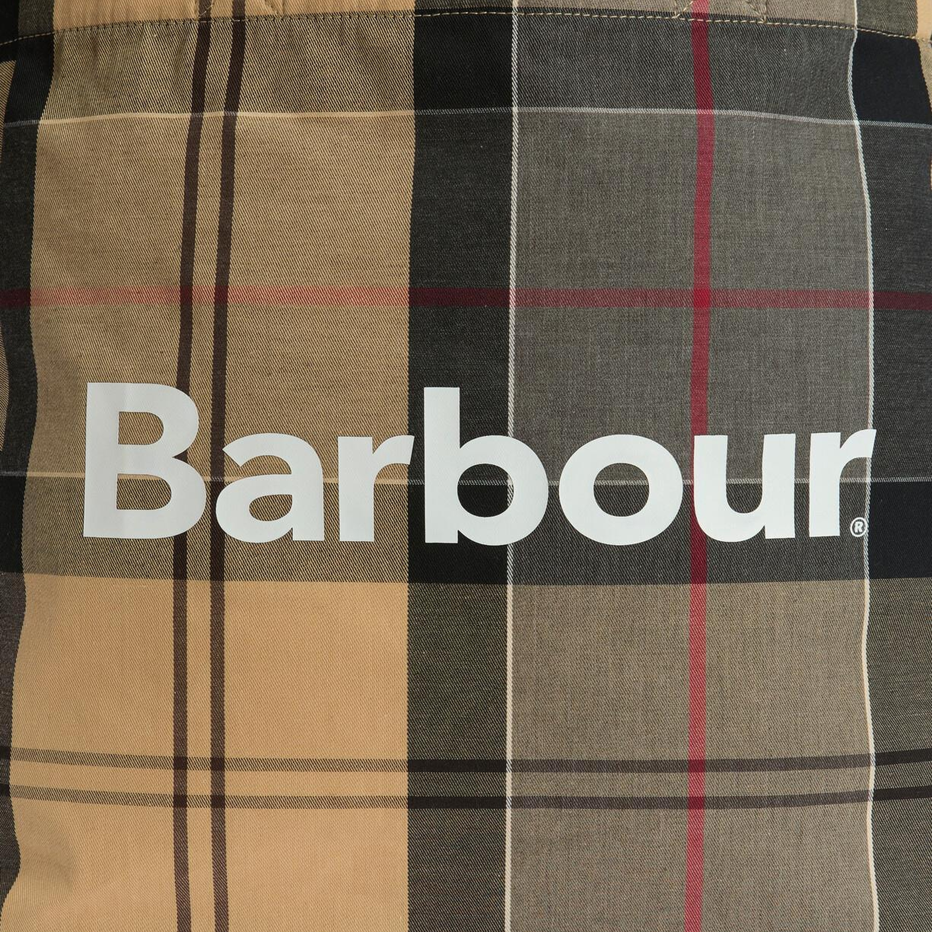 Barbour Telfield Tartan Tote Kol Çantası