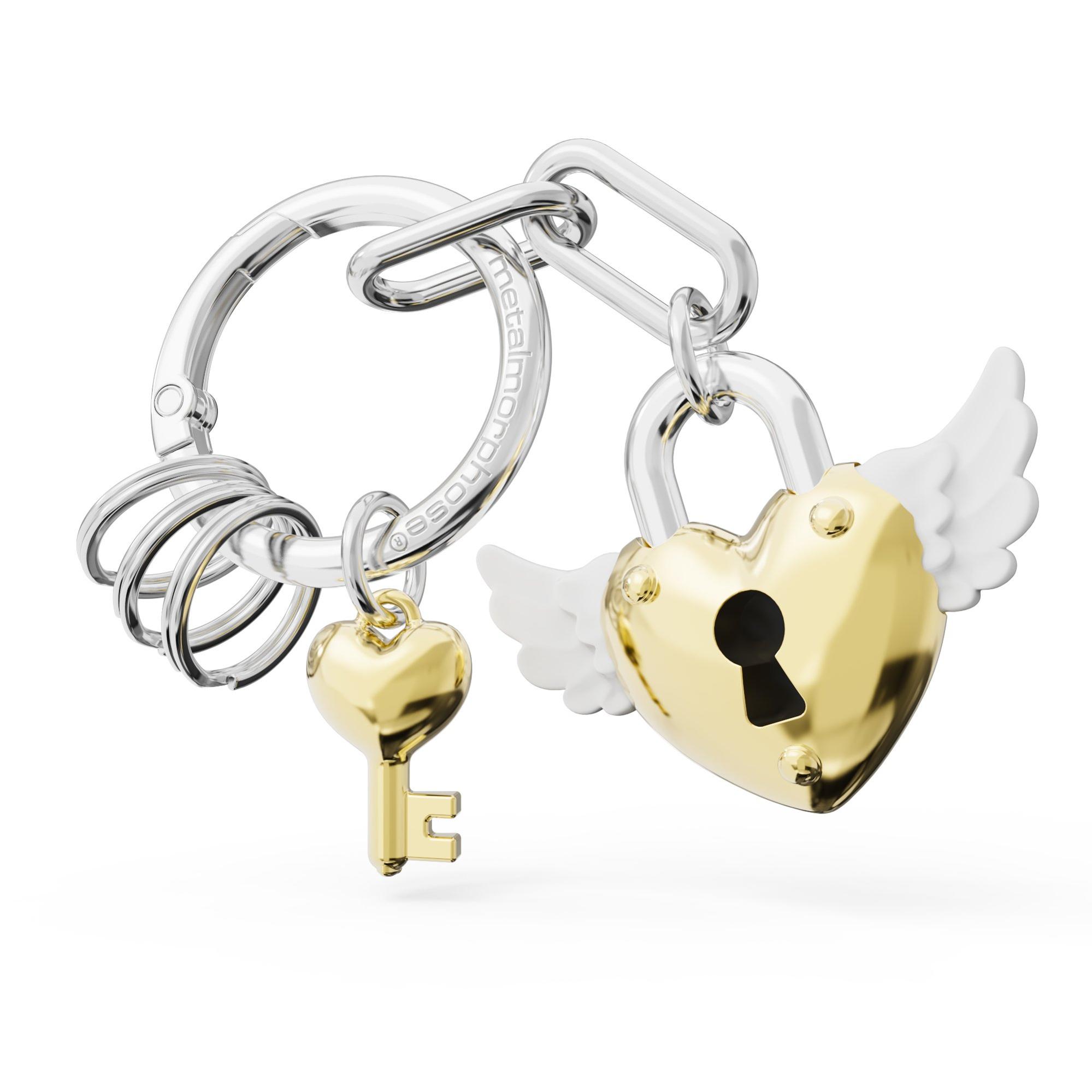 Metalmorphose Love Lock Anahtarlık