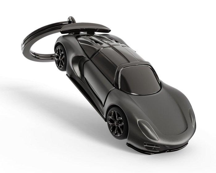 Metalmorphose Supercar Anahtarlık Siyah