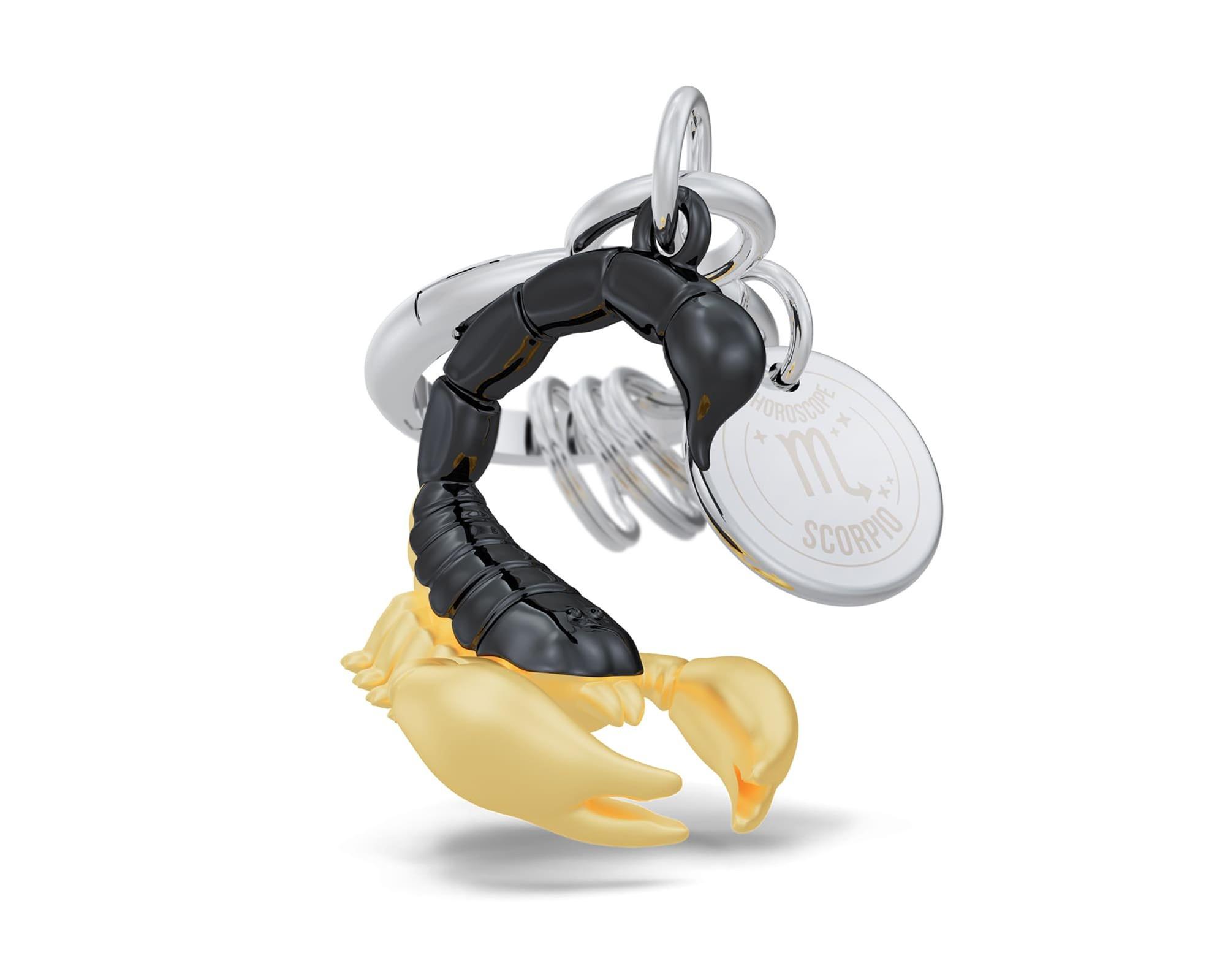 Metalmorphose Burç Koleksiyonu Akrep Anahtarlık / Çanta Aksesuarı